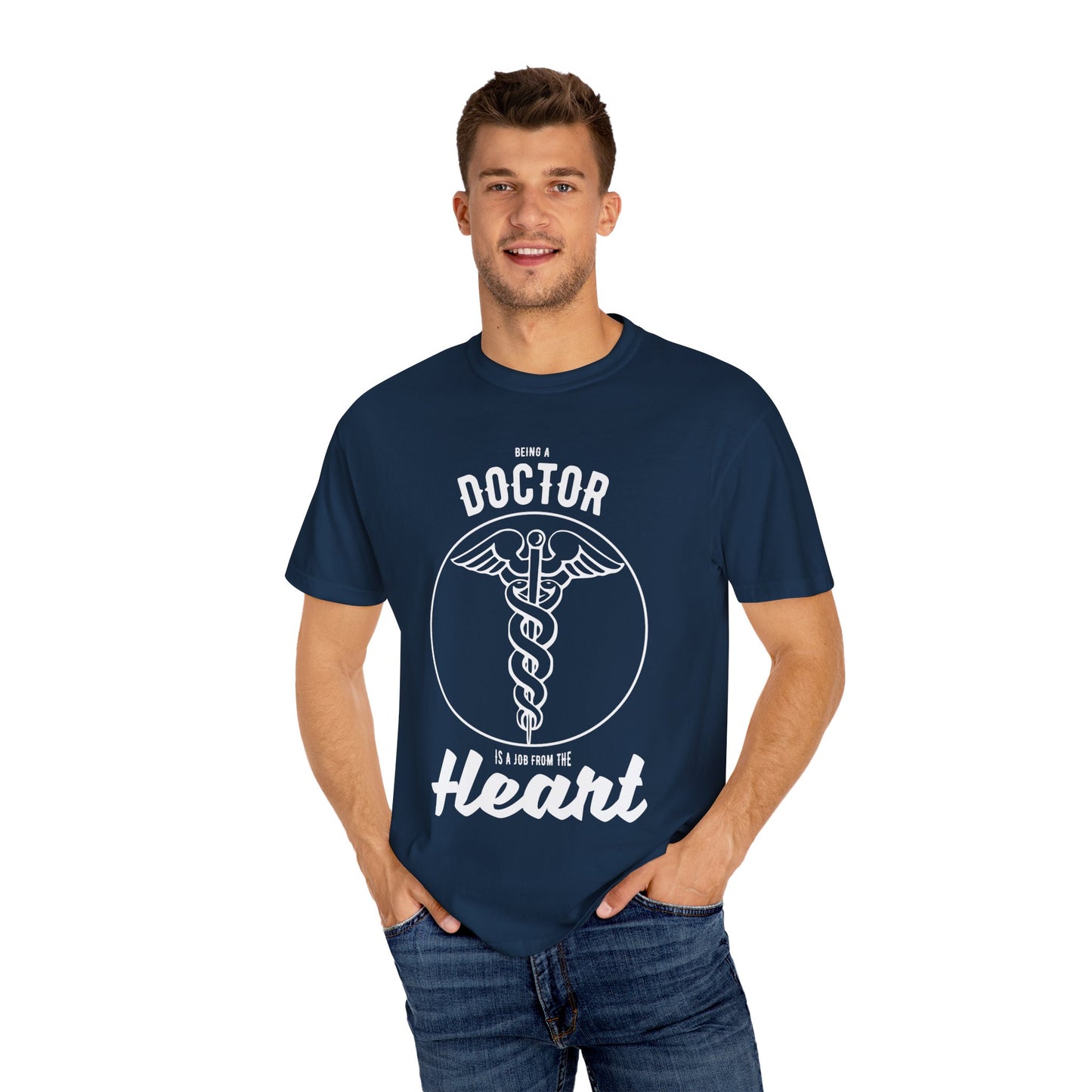 Doctor Heart T-shirt, Unisex Tee, Gift for Medical Professionals, Healthcare Apparel, Unique Doctor Shirt, Casual Wear