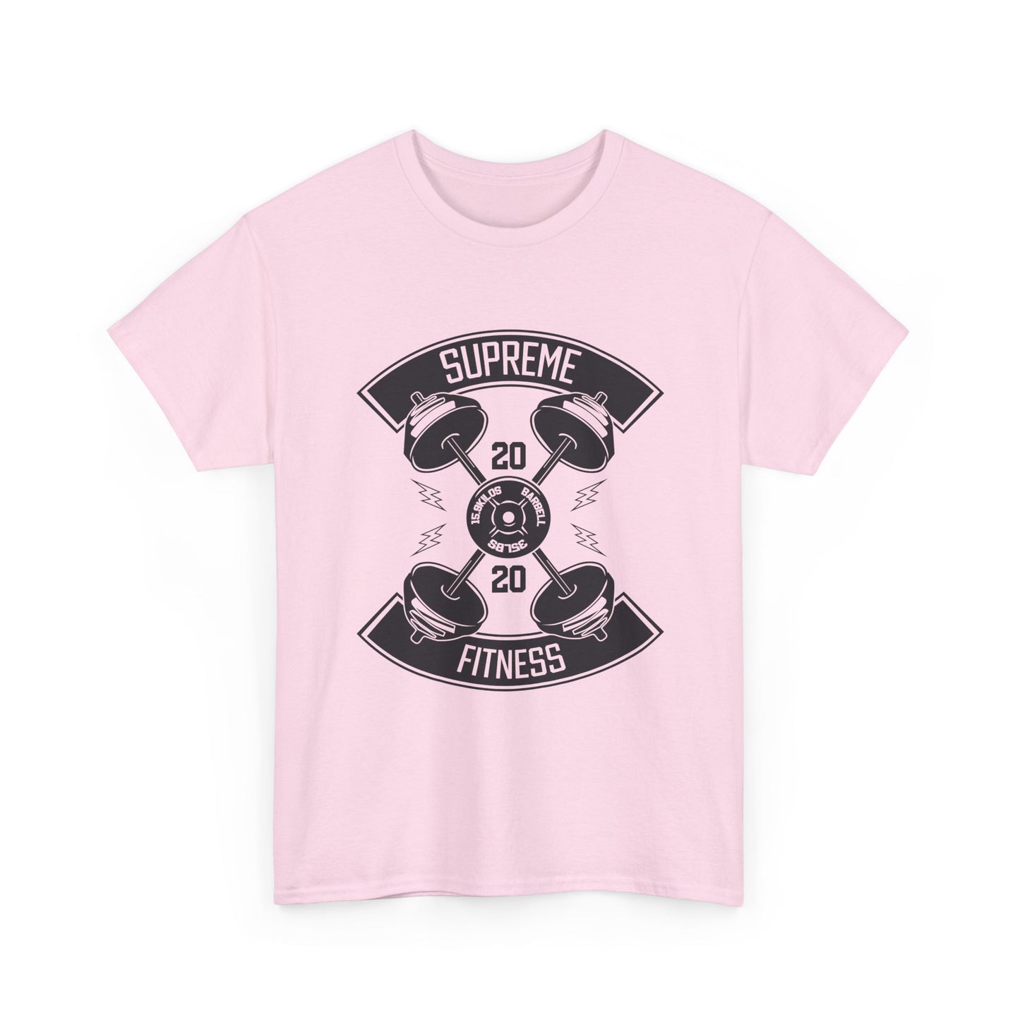 Supreme Fitness Tee - Power Precision Modern Iron Aesthetic