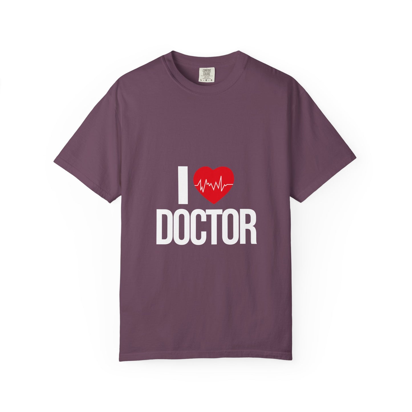 I Love Doctor T-Shirt, Unisex Cotton Tee, Cute Doctor Gift, Medical Professional Shirt, Healthcare Appreciation Top