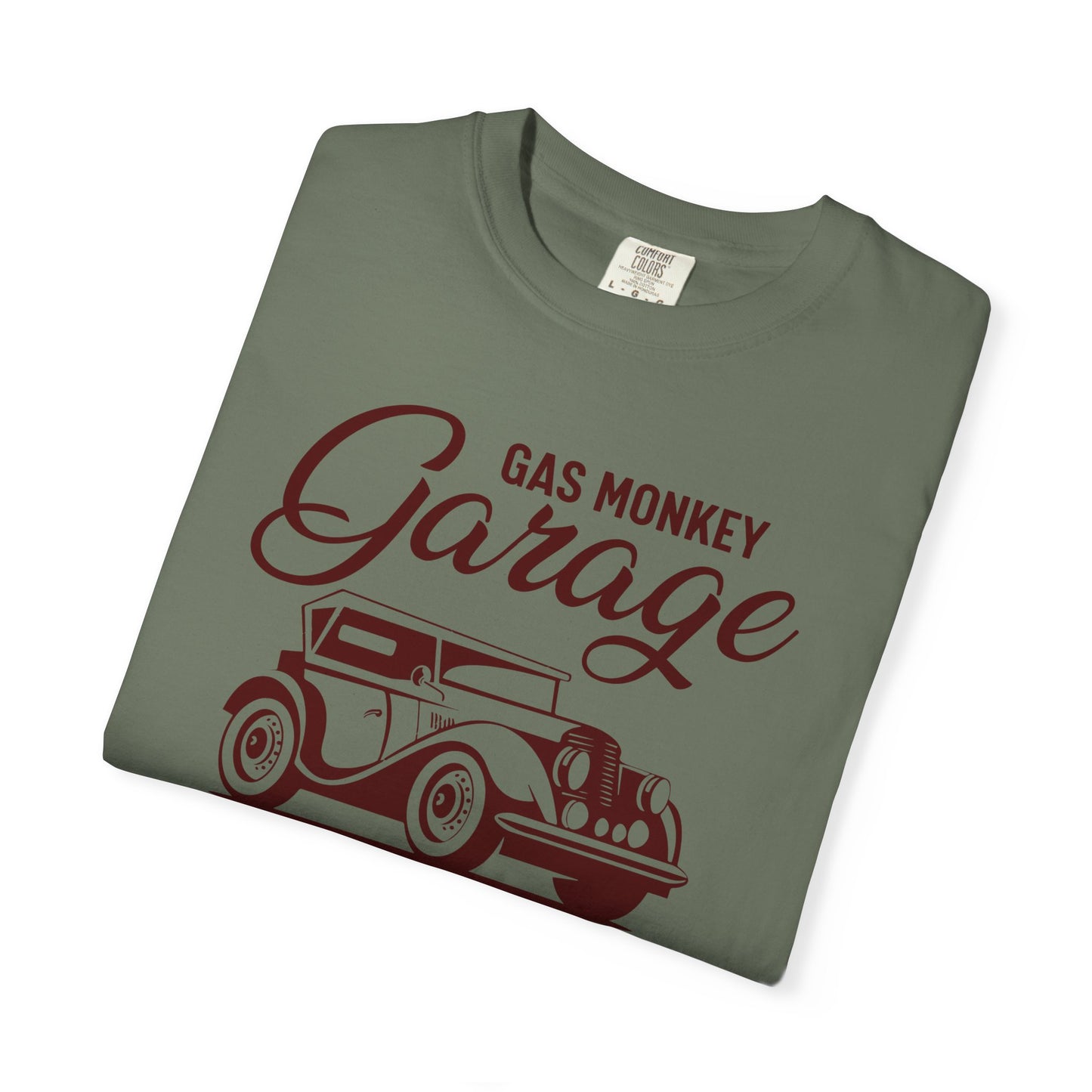 Gas Monkey Garage T-Shirt, Vintage Car Tee, Dallas Texas Shirt, Unisex Casual Wear, Go Big or Home Apparel
