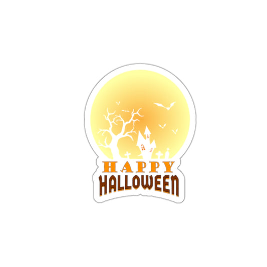 Halloween Die-Cut Stickers, Festive Laptop Decor, Spooky Season Accessories, Trick or Treat Party Favors, Halloween Decorations