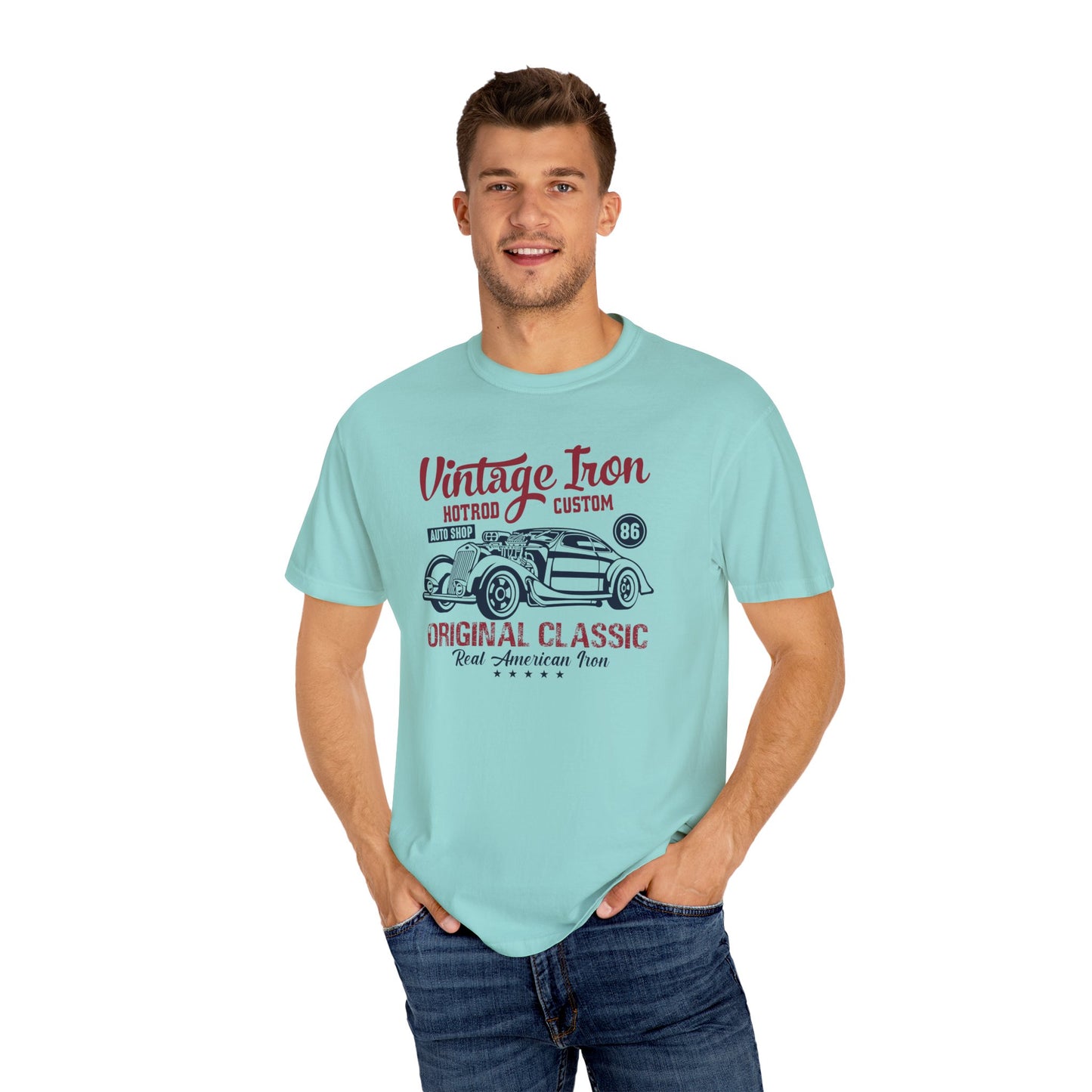 Vintage Classic Car T-Shirt, Unisex Retro Tee, Perfect Gift for Car Lovers, Birthday, Casual Wear, Summer Fashion