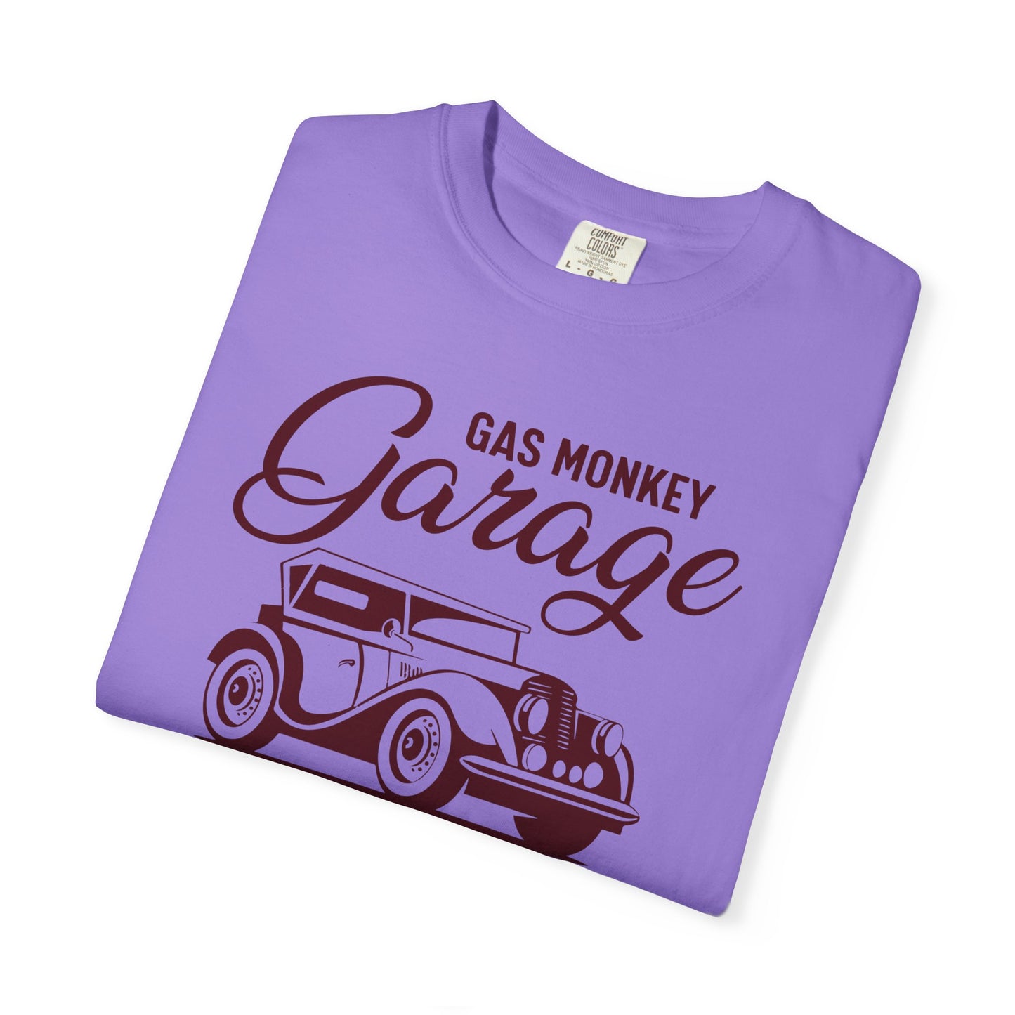 Gas Monkey Garage T-Shirt, Vintage Car Tee, Dallas Texas Shirt, Unisex Casual Wear, Go Big or Home Apparel