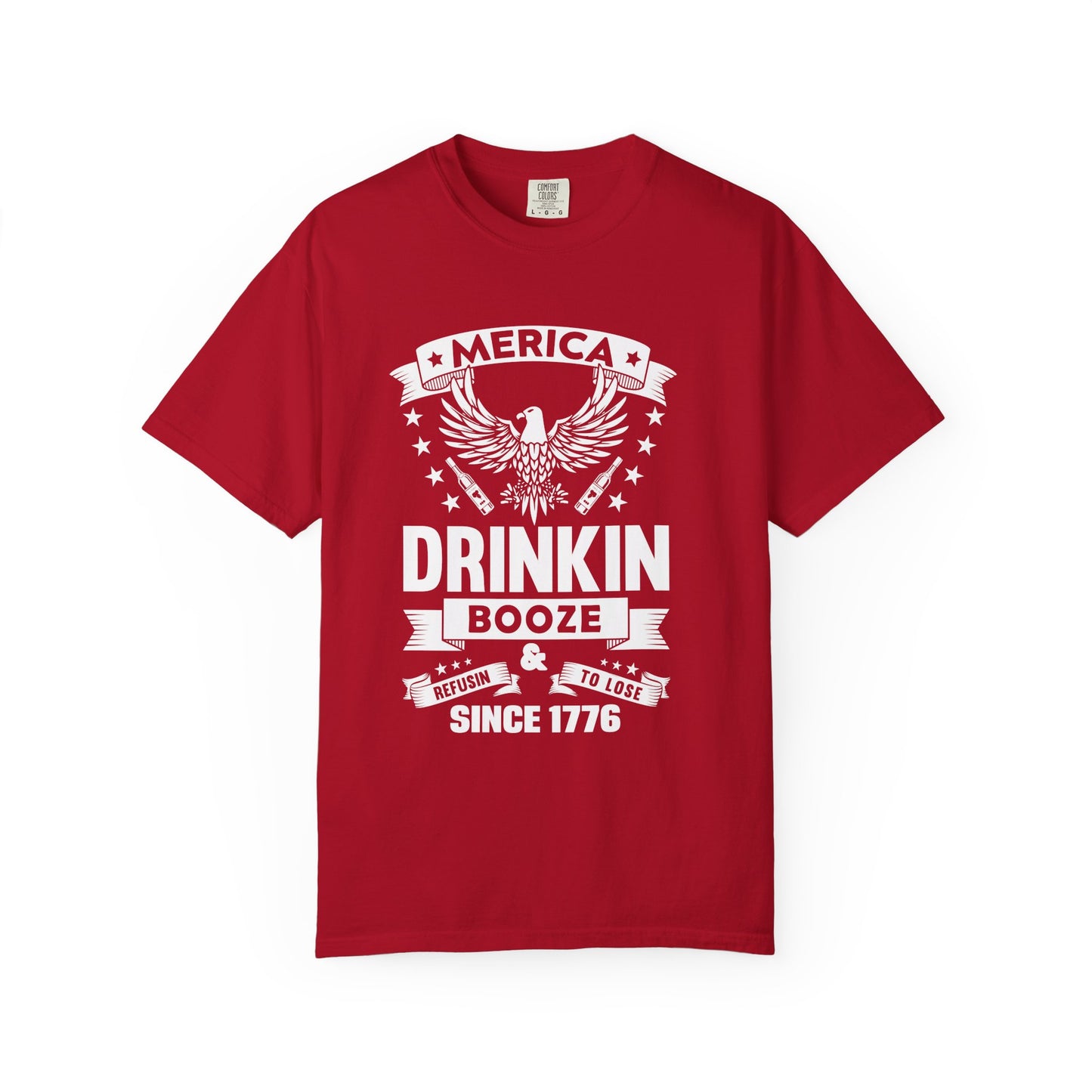 Patriotic Drinkin' T-Shirt - Perfect for Holidays, BBQs, 4th of July Celebrations, Family Gatherings, Casual Wear