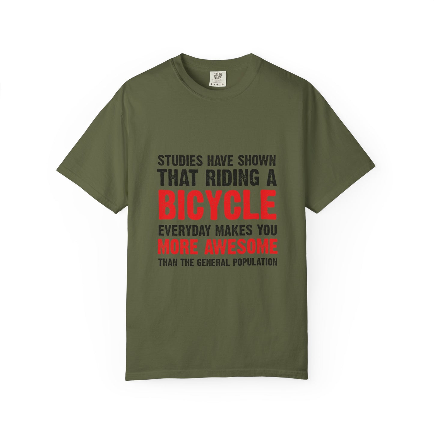 Bicycle Enthusiast Tee, Fun Gift for Cyclists, Unisex T-shirt, Cycling Humor Shirt, Bike Lover's Apparel, Eco-Friendly Fashion