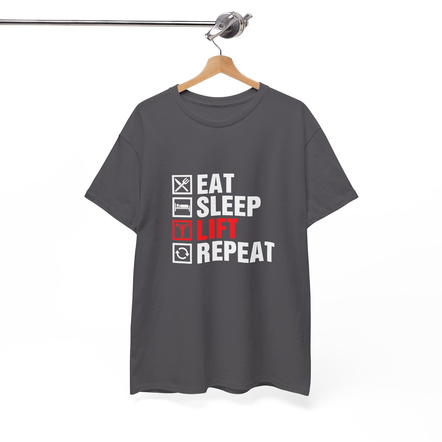 Eat Sleep Lift Repeat Tee