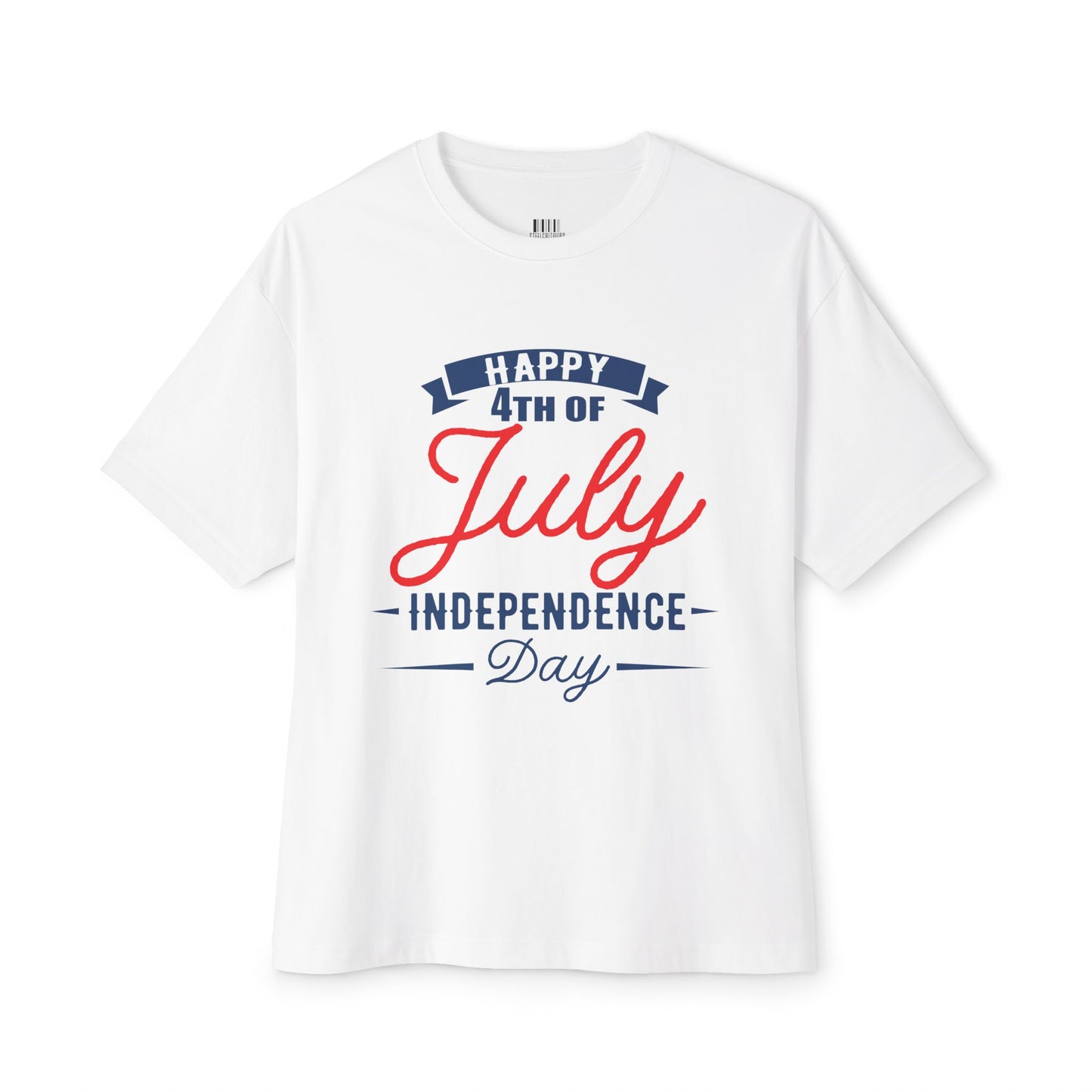 Unisex Boxy Tee - Happy 4th of July Independence Day T-Shirt, Summer Holiday Top, Festive Casual Wear, Patriotic Graphic Shirt, BBQ [...]