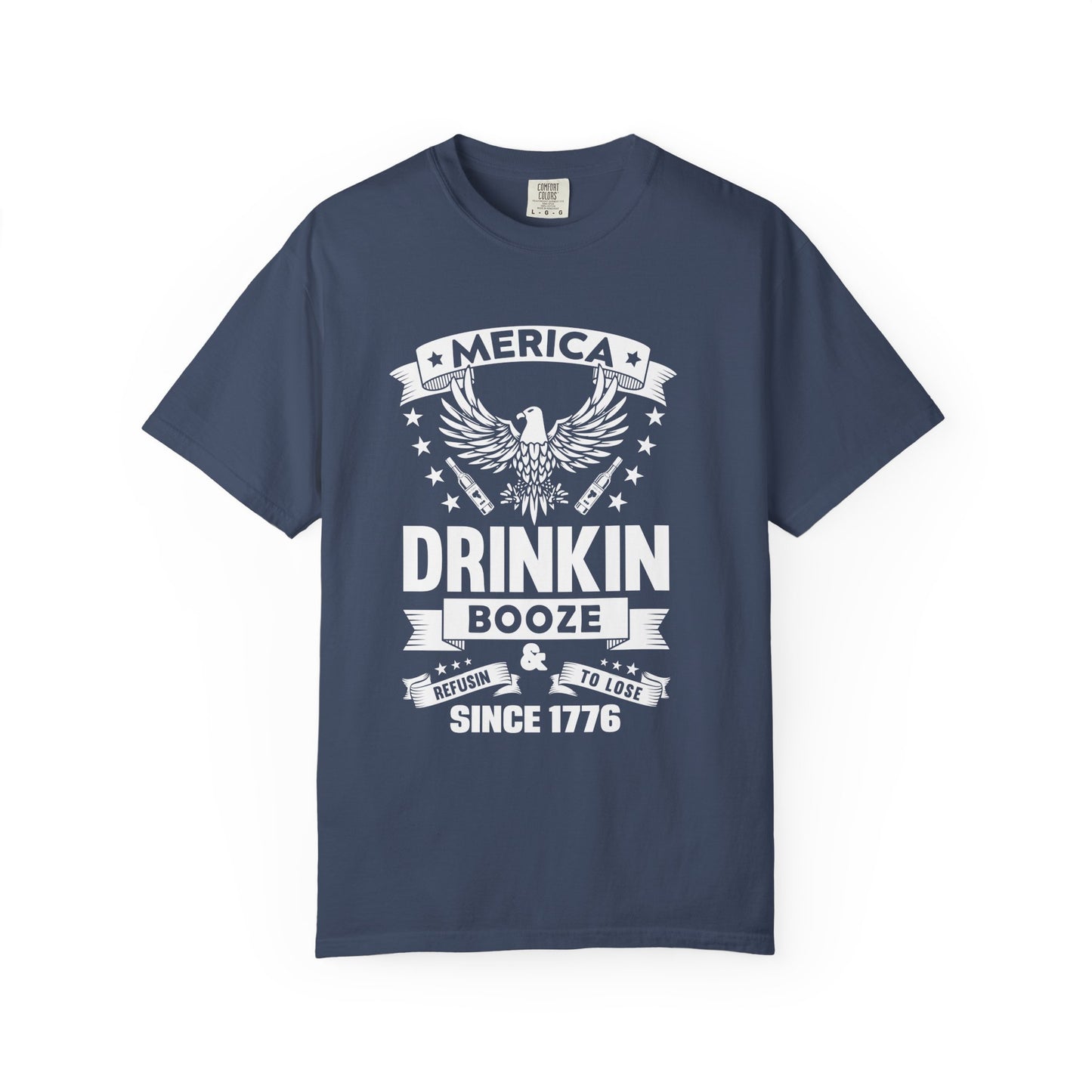 Patriotic Drinkin' T-Shirt - Perfect for Holidays, BBQs, 4th of July Celebrations, Family Gatherings, Casual Wear