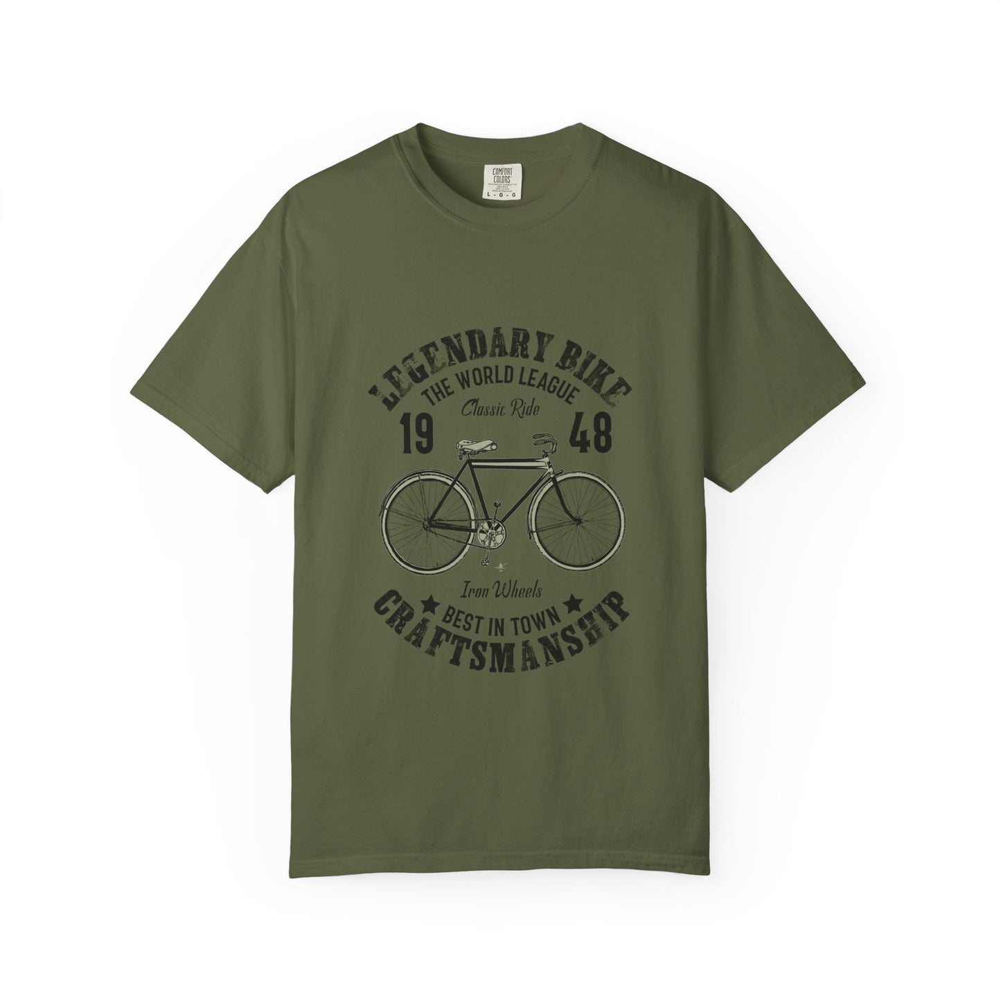 Legendary Bike T-Shirt | Unisex Garment-Dyed Tee for Cycling Enthusiasts, Biking Gift, Casual Wear, Vintage Bicycle Apparel, Heroic [...]