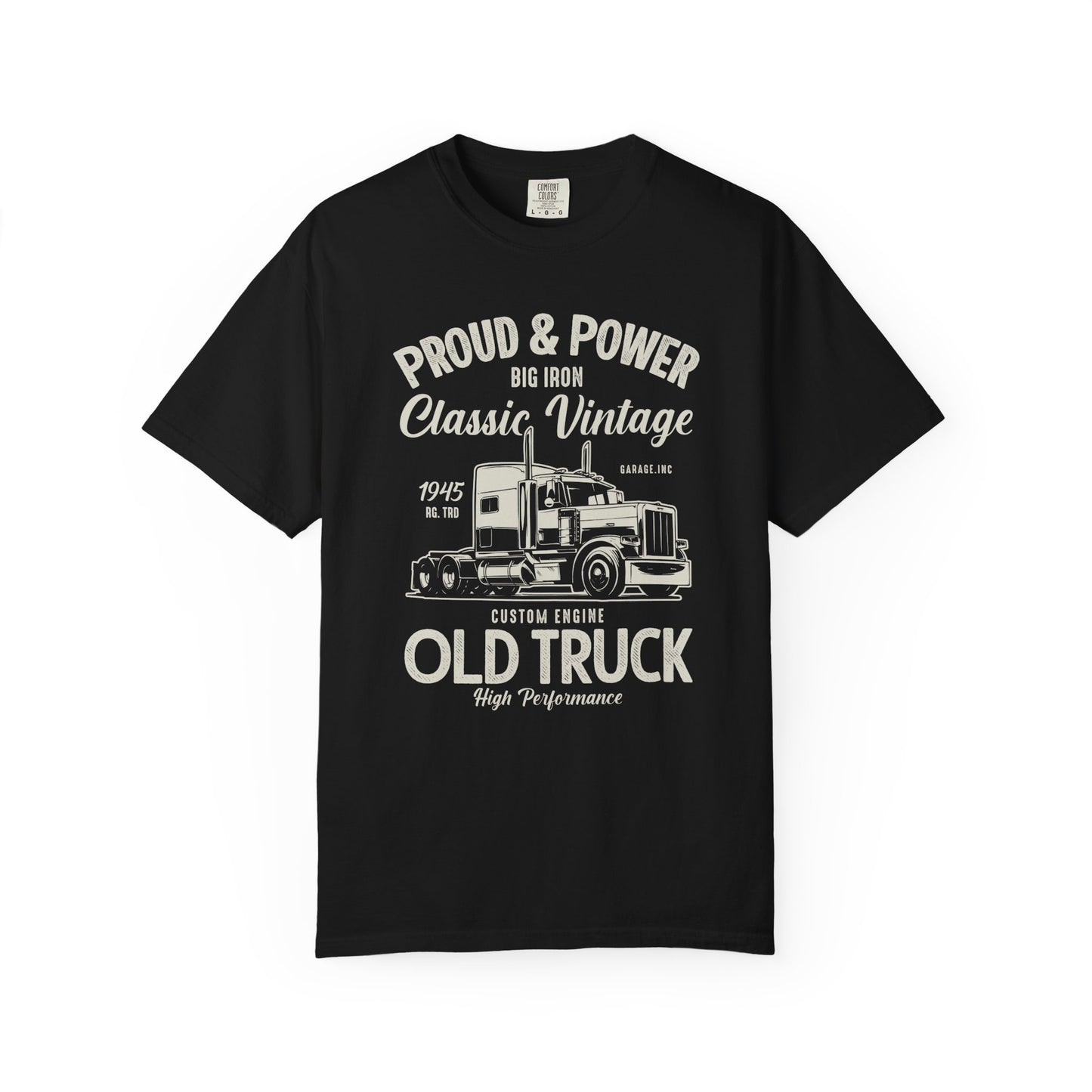 Vintage Truck T-Shirt for Classic Car Enthusiasts, Retro Apparel, Perfect for Gifts, Trucks Lovers, Casual Wear