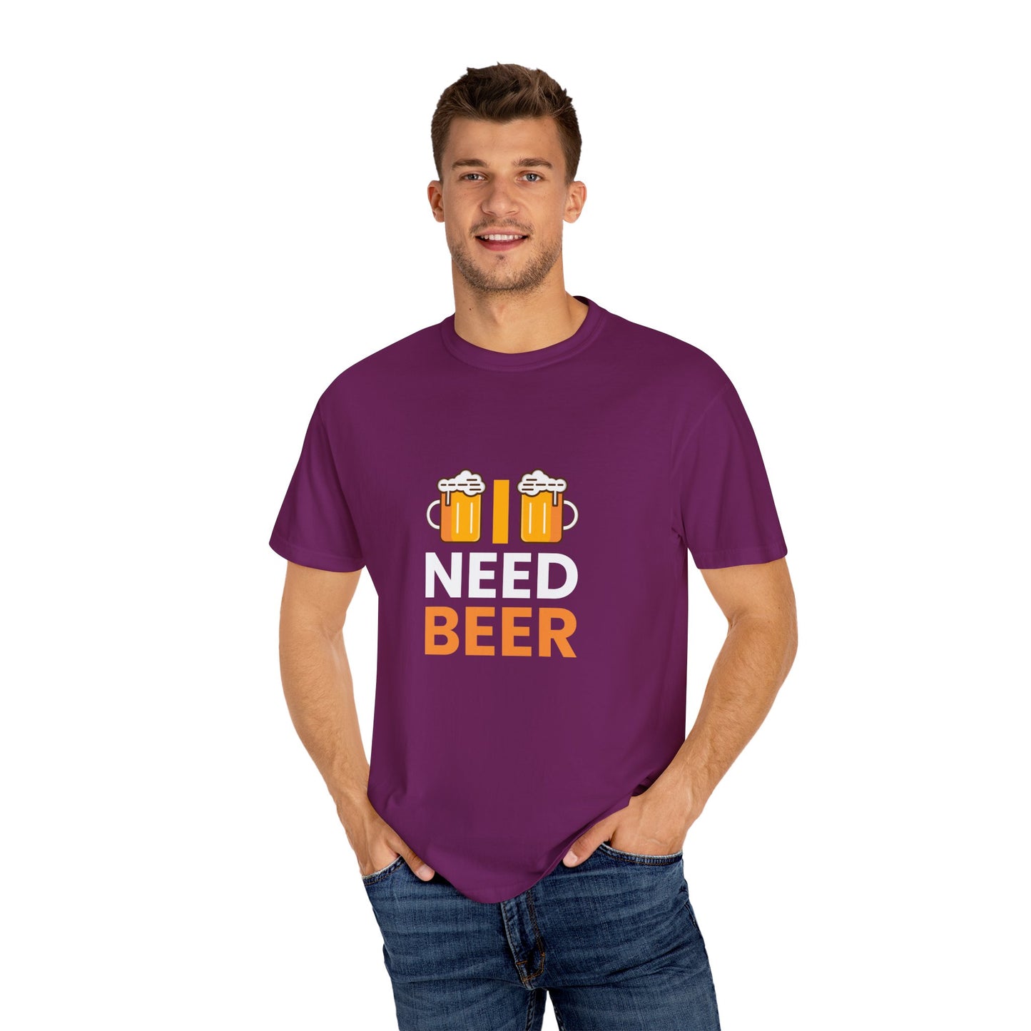 I NEED BEER T-Shirt – Bold & Funny Beer Lover Tee