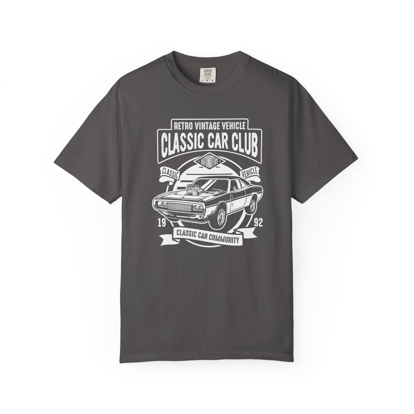 Classic Car Club Unisex T-Shirt, Vintage Car Tee, Retro Vehicle Apparel, Car Enthusiast Gift, Classic Car Community Shirt