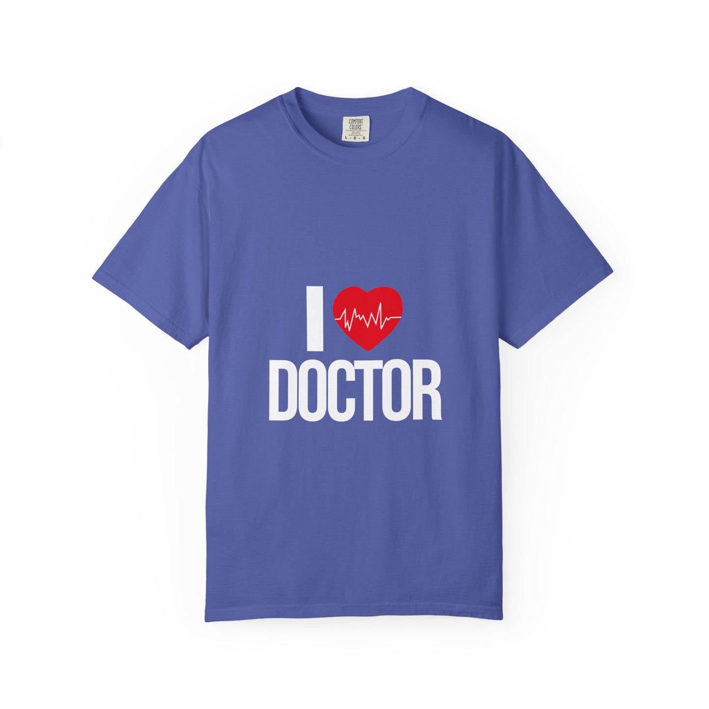 I Love Doctor T-Shirt, Unisex Cotton Tee, Cute Doctor Gift, Medical Professional Shirt, Healthcare Appreciation Top