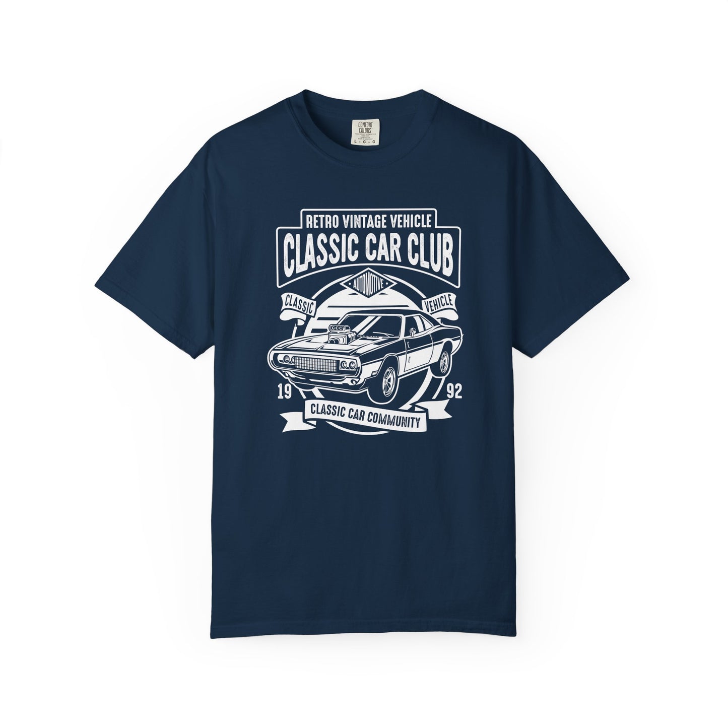 Classic Car Club Unisex T-Shirt, Vintage Car Tee, Retro Vehicle Apparel, Car Enthusiast Gift, Classic Car Community Shirt