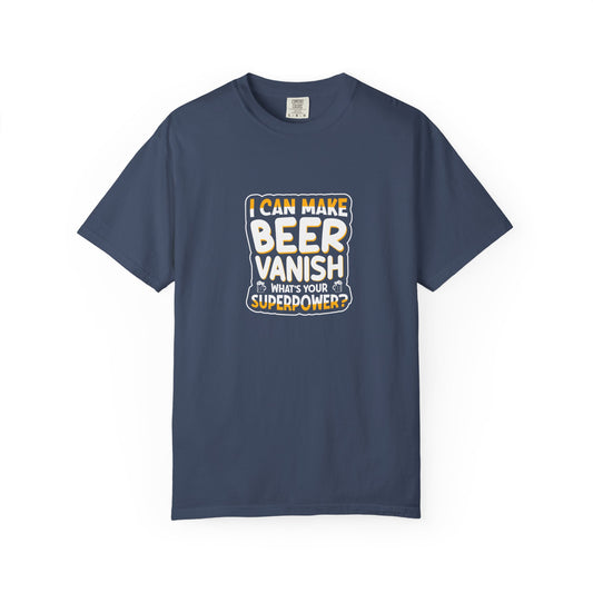 Beer Vanish Superpower T-Shirt – Funny Drinking Tee