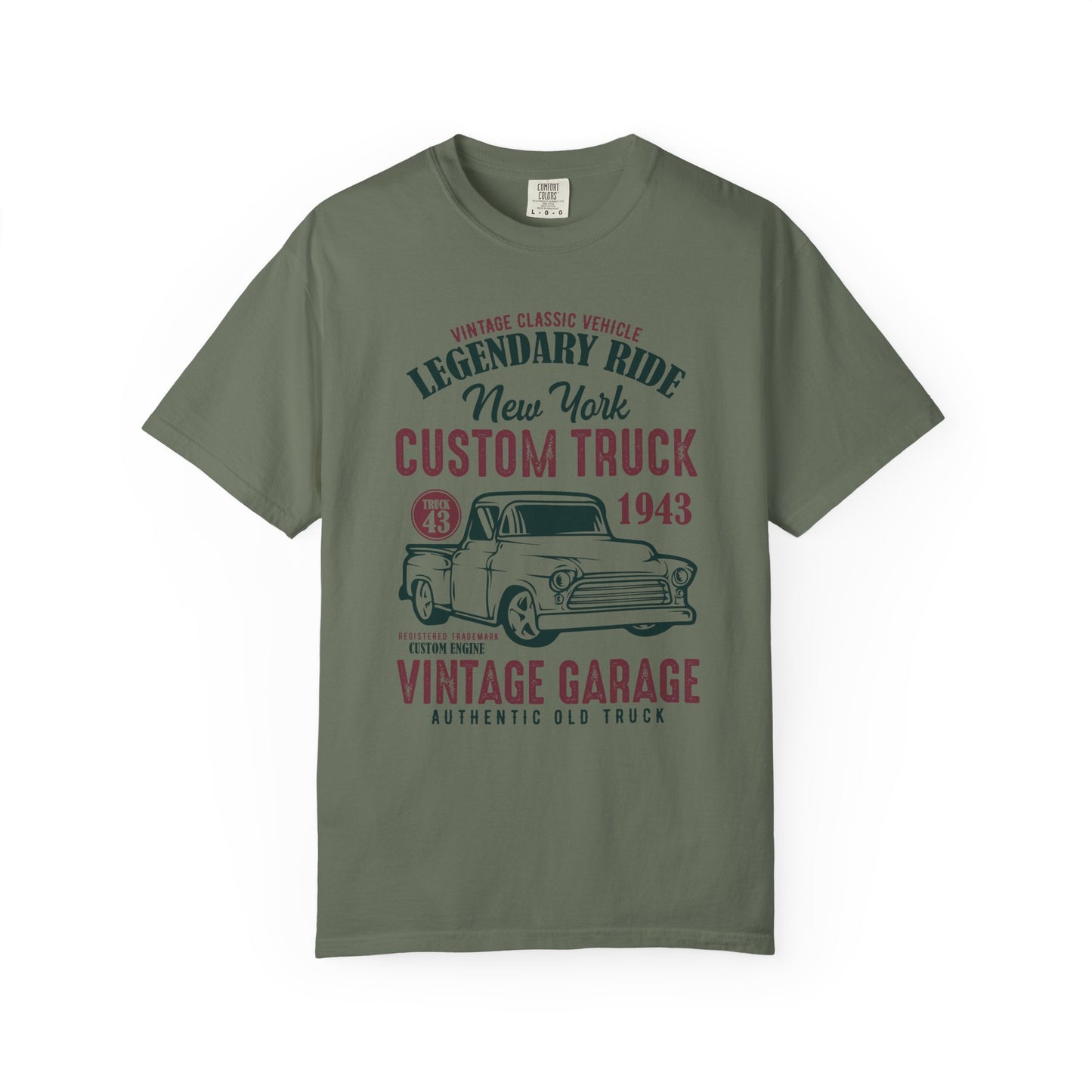 Vintage Truck T-Shirt, Custom Garage Tee, Classic Vehicle Shirt, Unisex Gift, Auto Enthusiast Apparel, Retro Design Apparel