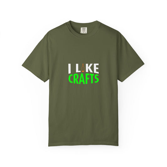 I Like Crafts Shirt – Funny Craft Beer T-Shirt for Beer Lovers & Brewers