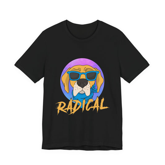 Rad Dog Shirt – Cool Dog with Sunglasses Graphic T-Shirt