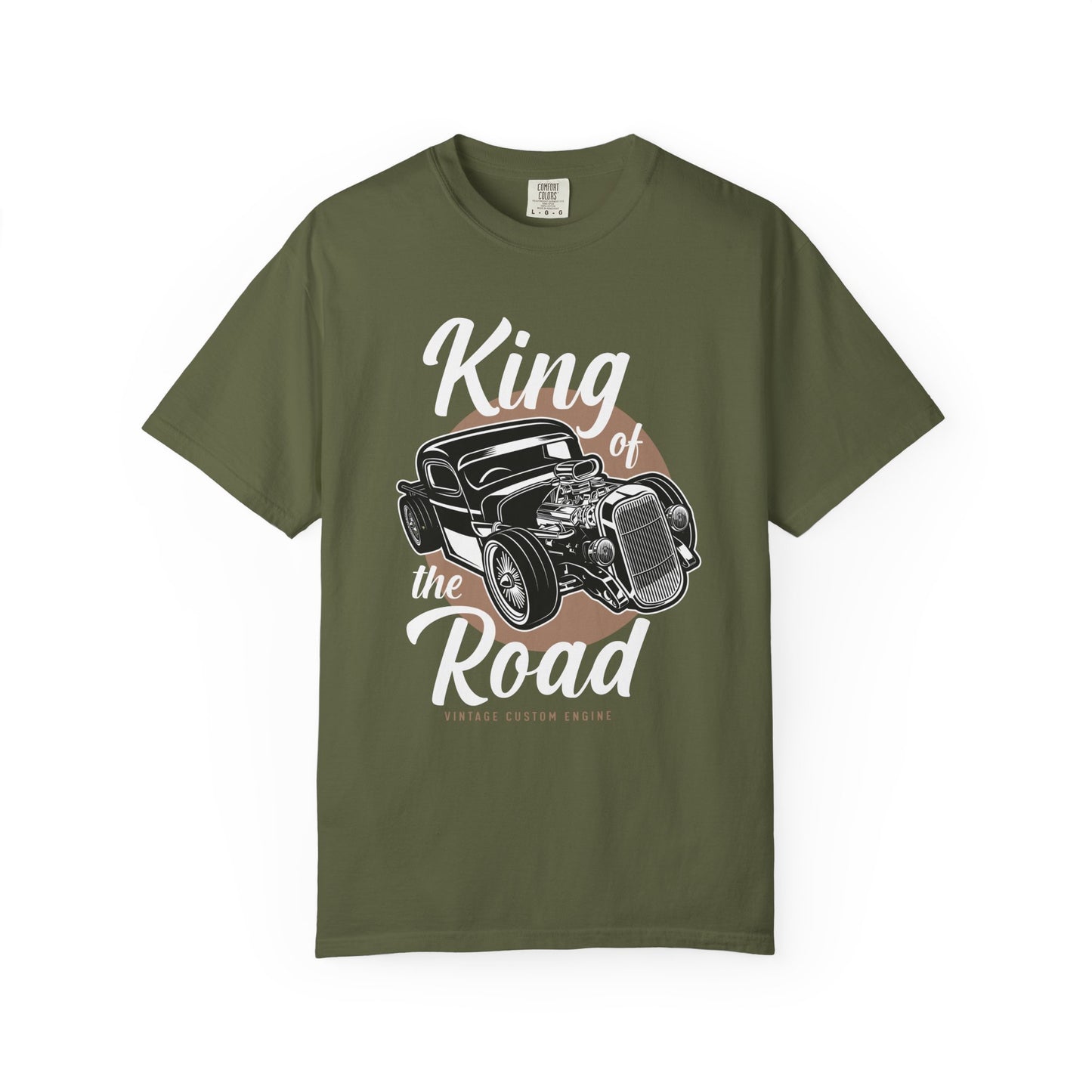 Vintage Car Graphic T-Shirt, King of the Road Tee, Unisex Shirt, Perfect for Car Lovers, Gift for Him, Automotive Apparel, Retro Style Tee