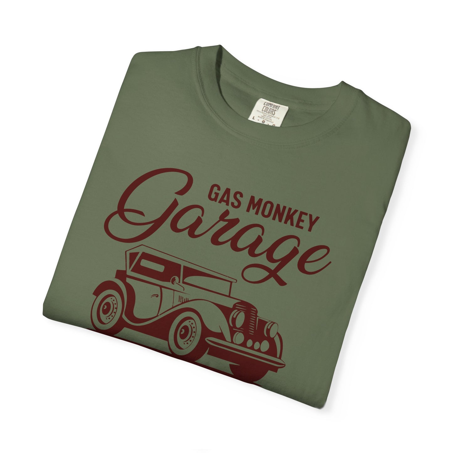 Gas Monkey Garage T-Shirt, Vintage Car Tee, Dallas Texas Shirt, Unisex Casual Wear, Go Big or Home Apparel