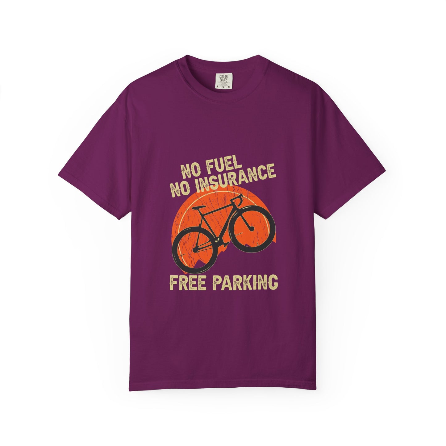 Bike Lover's Tee - Unisex Garment-Dyed T-shirt, Cycling Gift, Eco-Friendly Apparel, Casual Wear, Summer Fashion, Bike Enthusiast