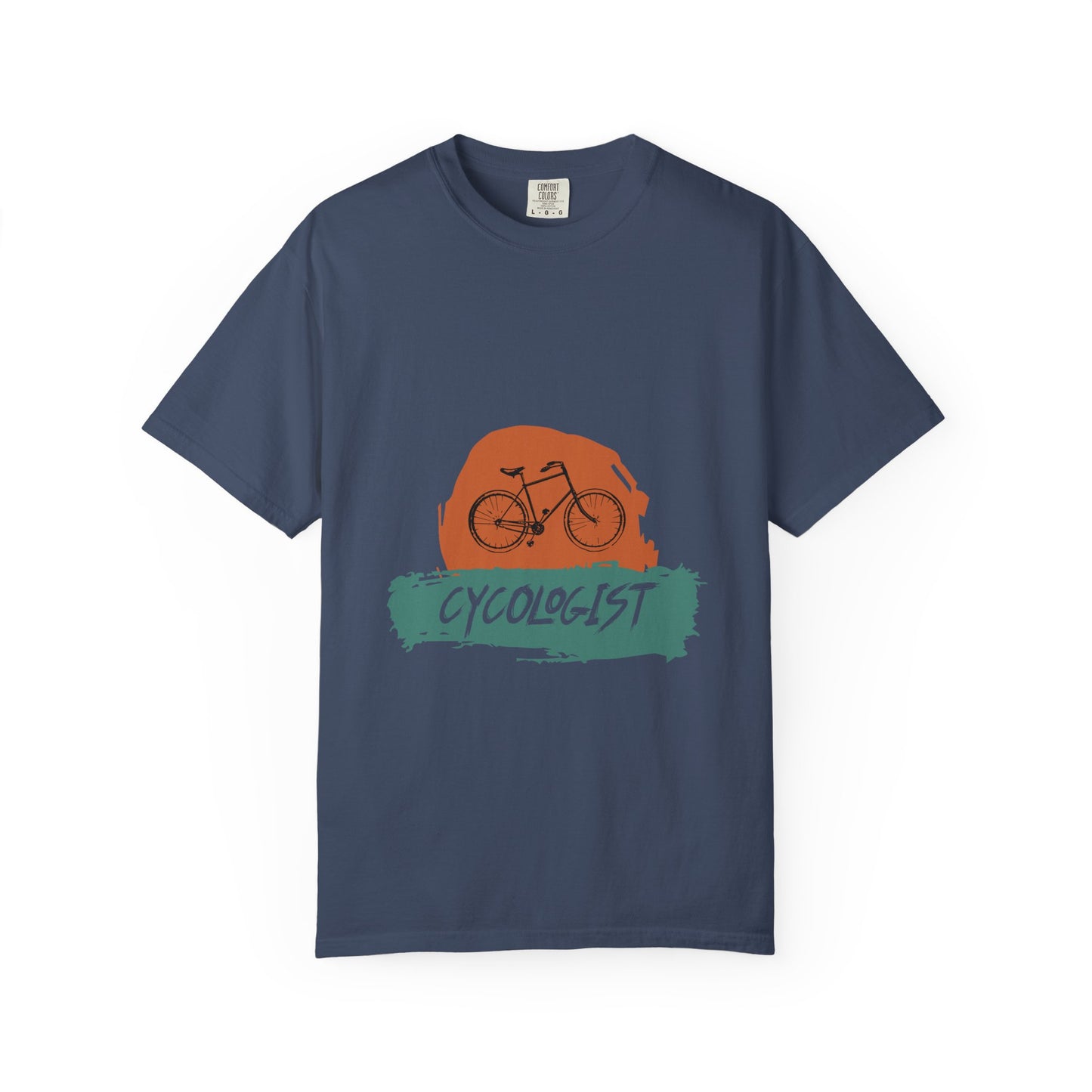 Cyclist T-Shirt for Bike Lovers, Unisex Garment-Dyed Tee, Ideal for Cycling Enthusiasts, Gift for Bikers, Casual Wear, Cycling Events