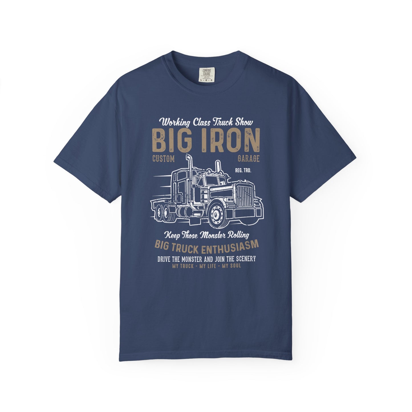 Big Truck Enthusiast Unisex T-Shirt, Perfect for Truck Lovers, Automotive Gifts, Casual Wear, Father's Day, Birthday Gift