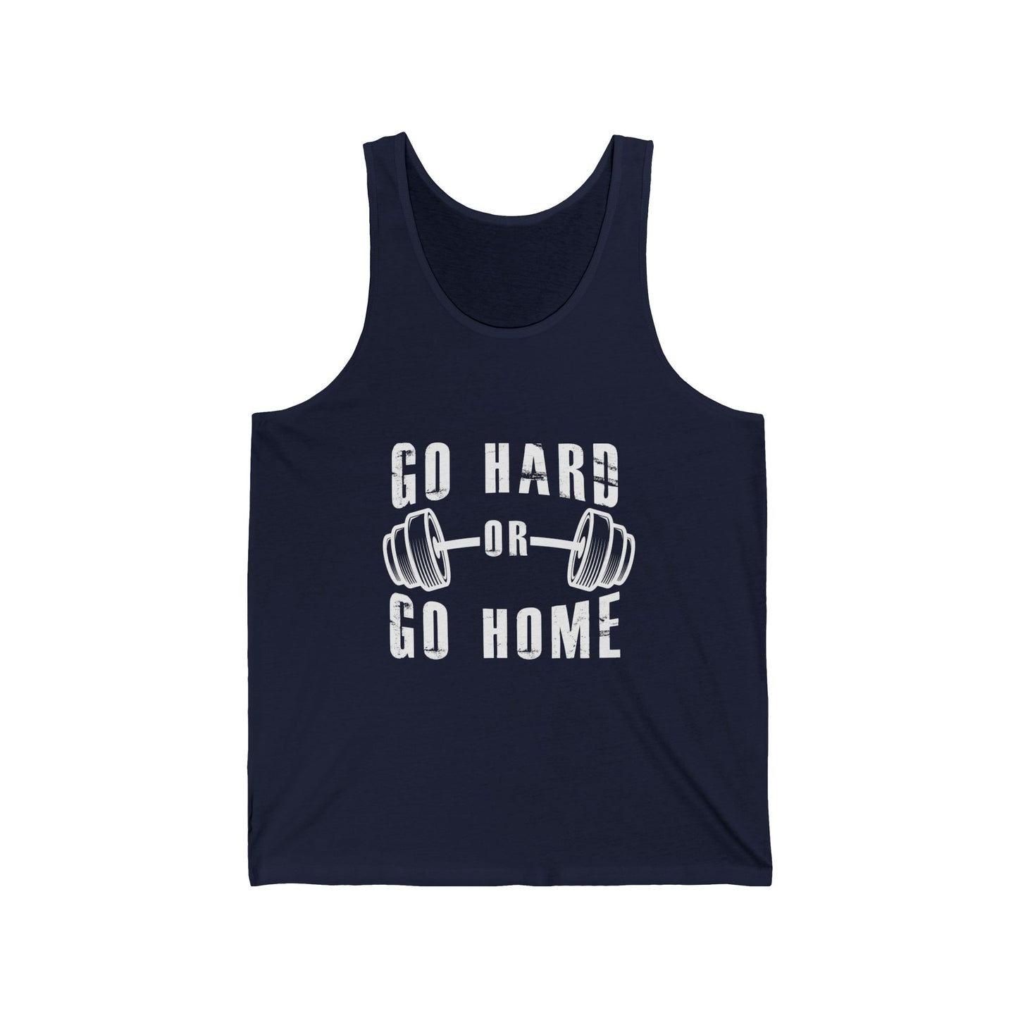 Go Hard or Go Home Tank – Cardio & Grit Collection | Steel Grit Wear