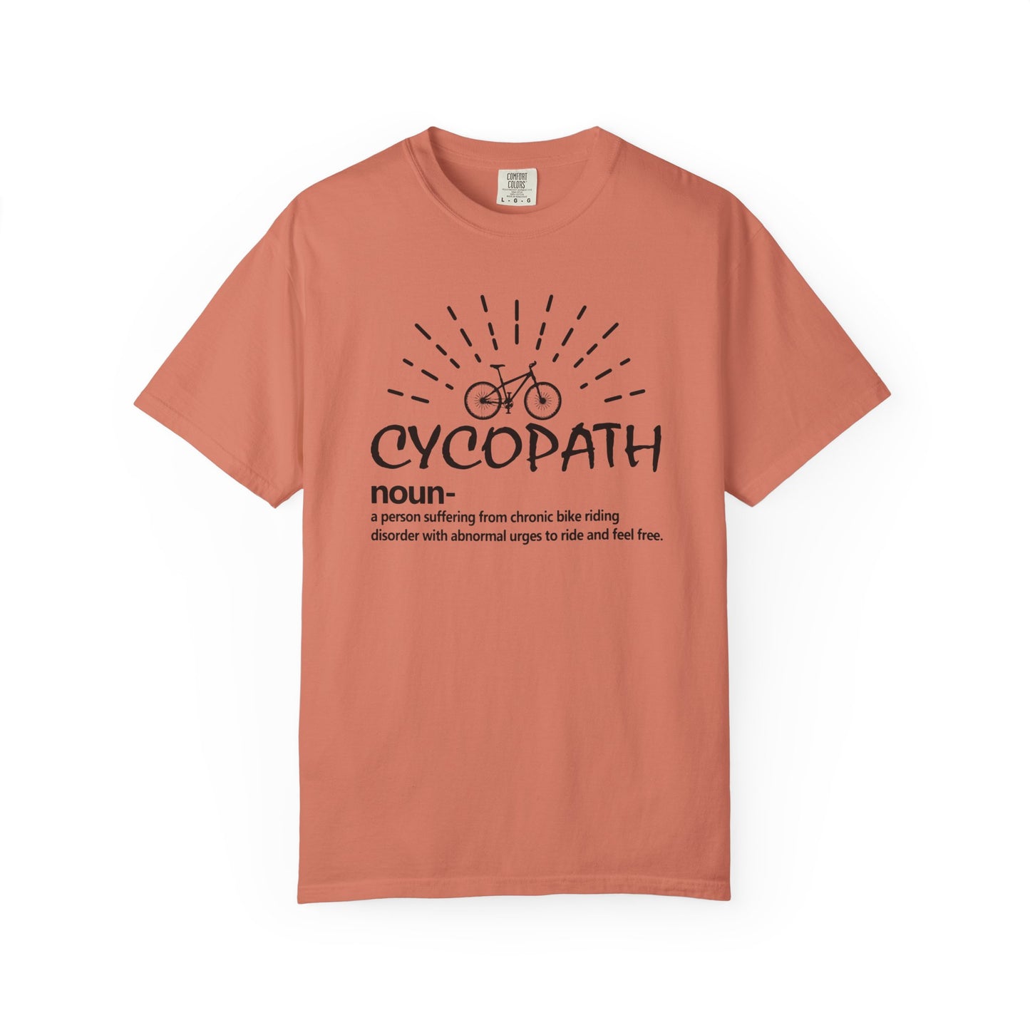 Cycopath T-Shirt - Trendy Cycling Humor Tee, Perfect Gift for Bike Lovers, Unisex Casual Wear, Great for Cycling Events, Fun Gift Idea
