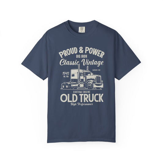 Vintage Truck T-Shirt for Classic Car Enthusiasts, Retro Apparel, Perfect for Gifts, Trucks Lovers, Casual Wear