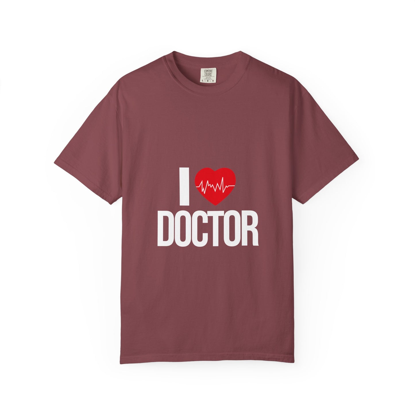 I Love Doctor T-Shirt, Unisex Cotton Tee, Cute Doctor Gift, Medical Professional Shirt, Healthcare Appreciation Top