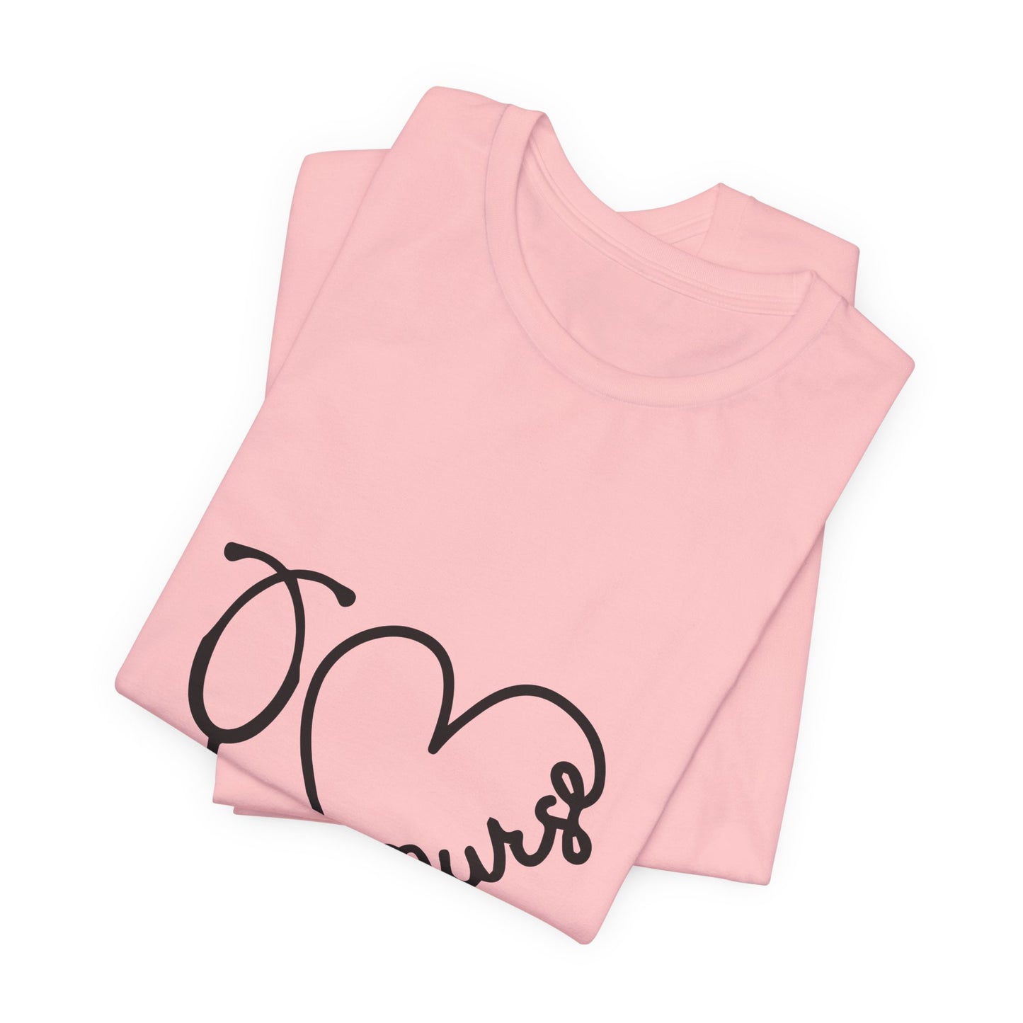 Nurse Heart Stethoscope T-Shirt — Cute Medical Gift Tee for Nurses