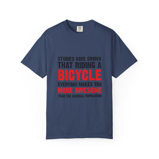 Bicycle Enthusiast Tee, Fun Gift for Cyclists, Unisex T-shirt, Cycling Humor Shirt, Bike Lover's Apparel, Eco-Friendly Fashion
