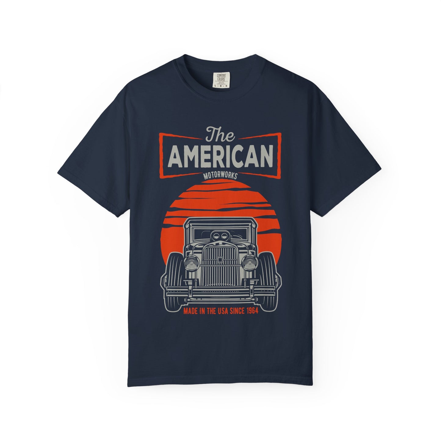Vintage American Muscle Car T-Shirt | Unisex Retro Tee for Car Lovers, Gift for Birthdays, Father's Day, Road Trip Apparel, Casual Wear