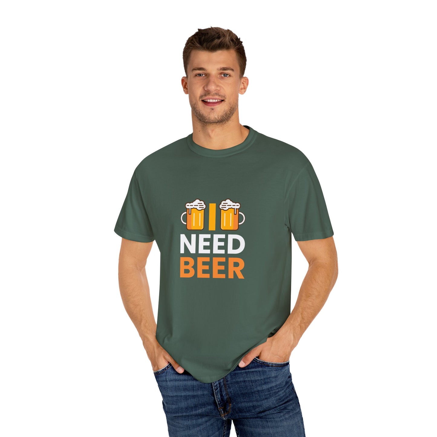 I NEED BEER T-Shirt – Bold & Funny Beer Lover Tee