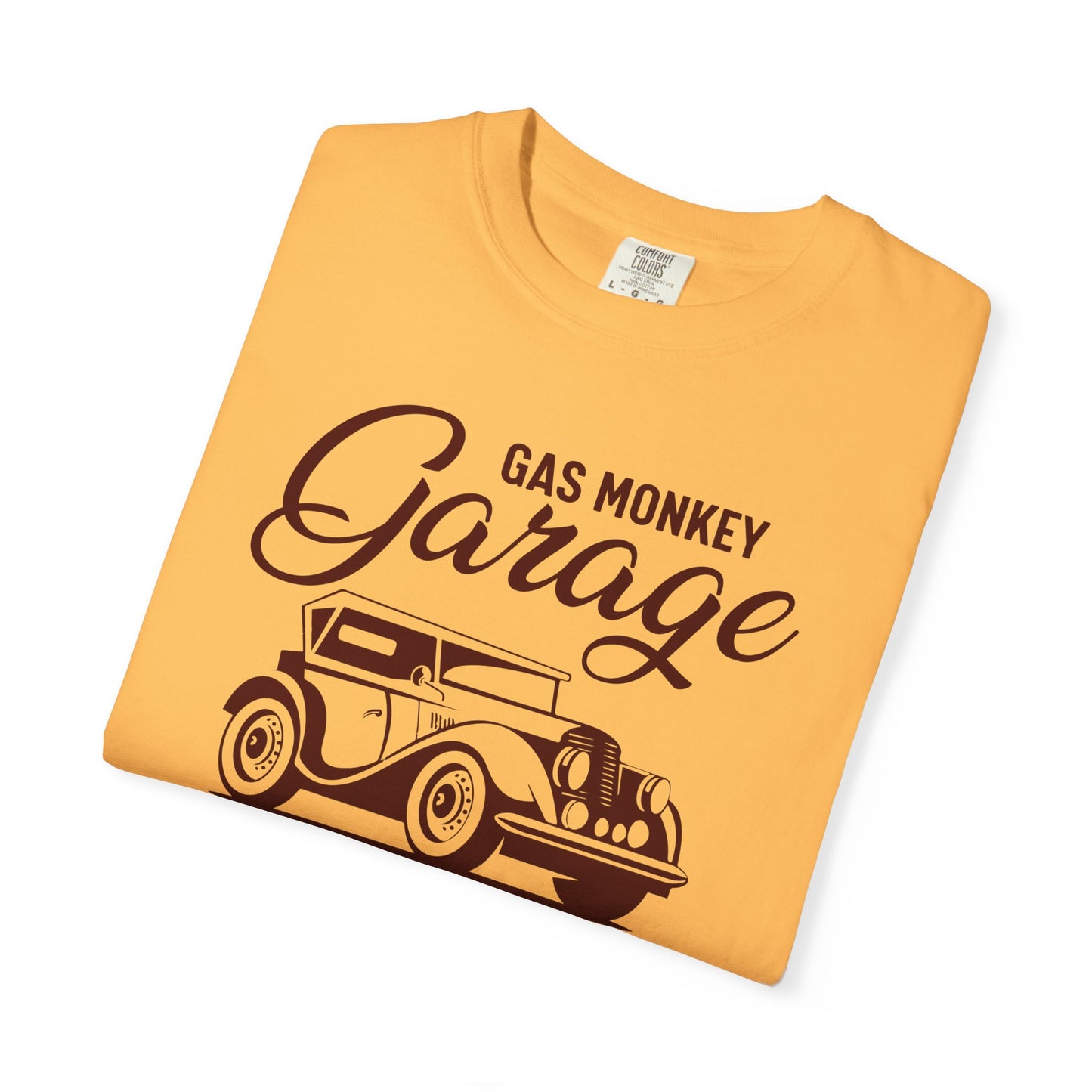 Gas Monkey Garage T-Shirt, Vintage Car Tee, Dallas Texas Shirt, Unisex Casual Wear, Go Big or Home Apparel