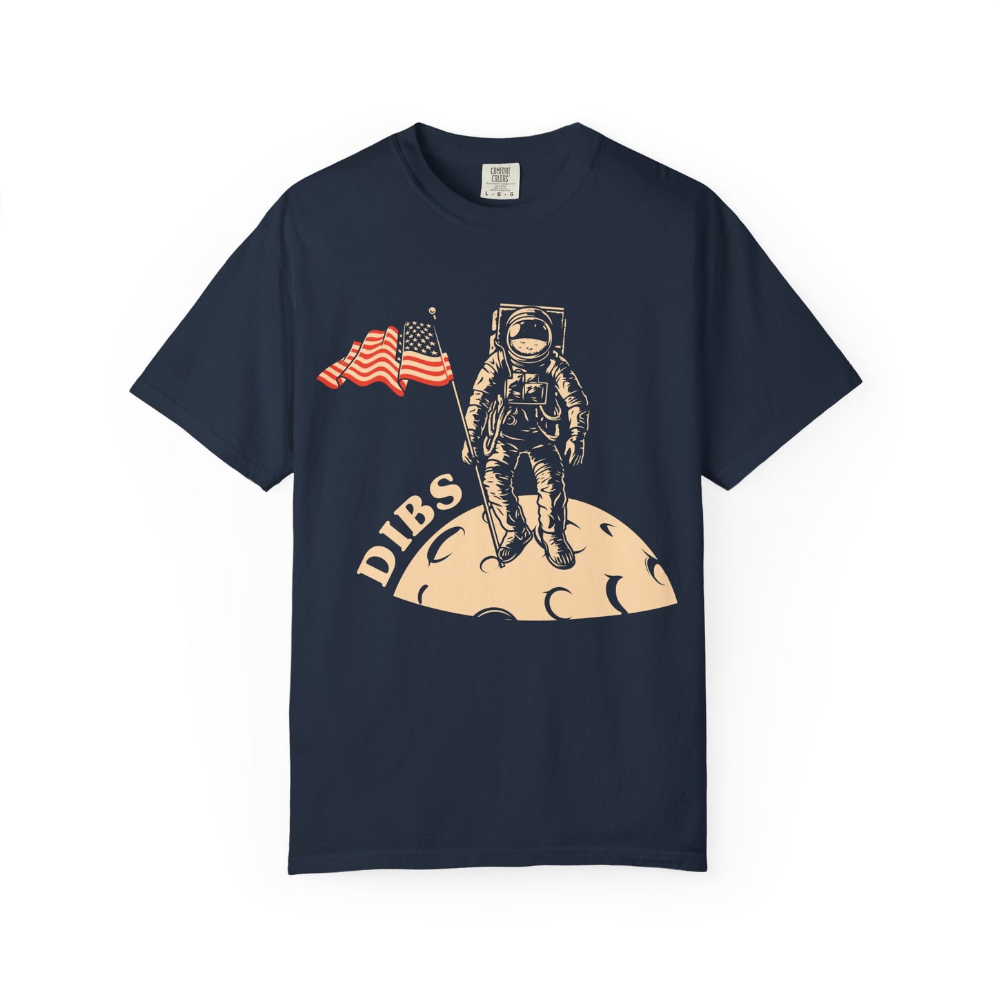 Astronaut Dibs T-Shirt, Space Lover Gift, Unisex Graphic Tee, Cool Casual Wear, Astronomy Enthusiast Apparel, Perfect for Birthdays