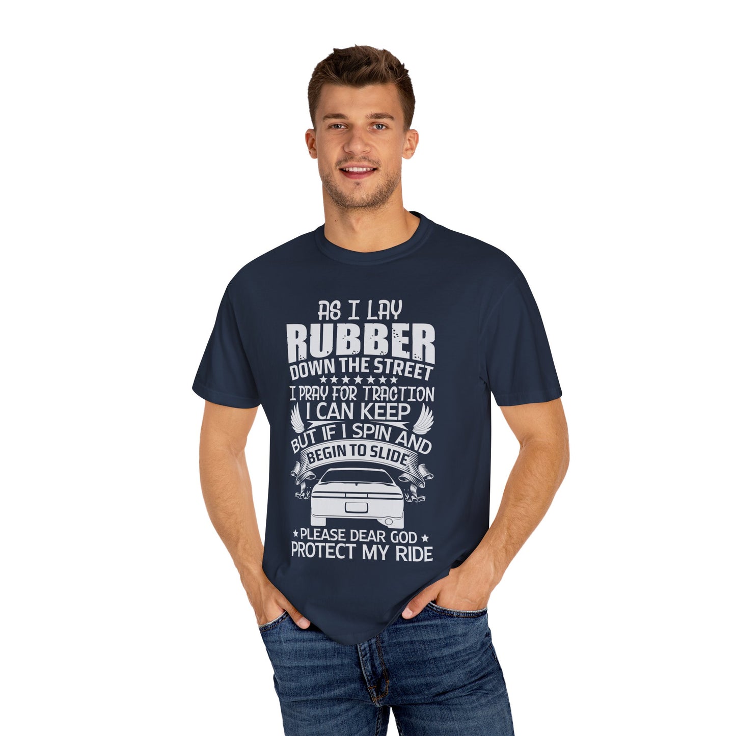 Garment-Dyed T-Shirt, Funny Car Lover Tee, Automotive Humor Shirt, Gifts for Him, Unique Driver Gift, Father's Day Present