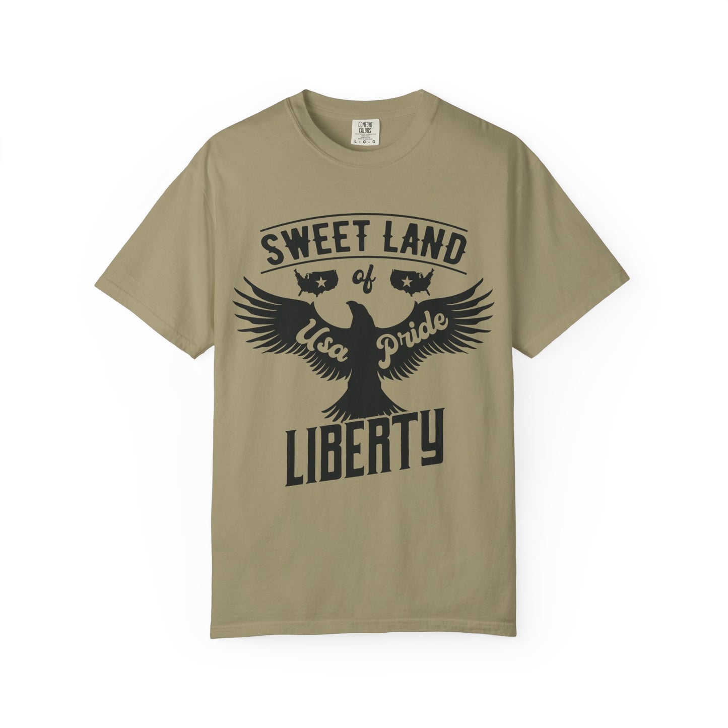 Sweet Land of Liberty Shirt – USA Pride Eagle Graphic Tee for True Patriots