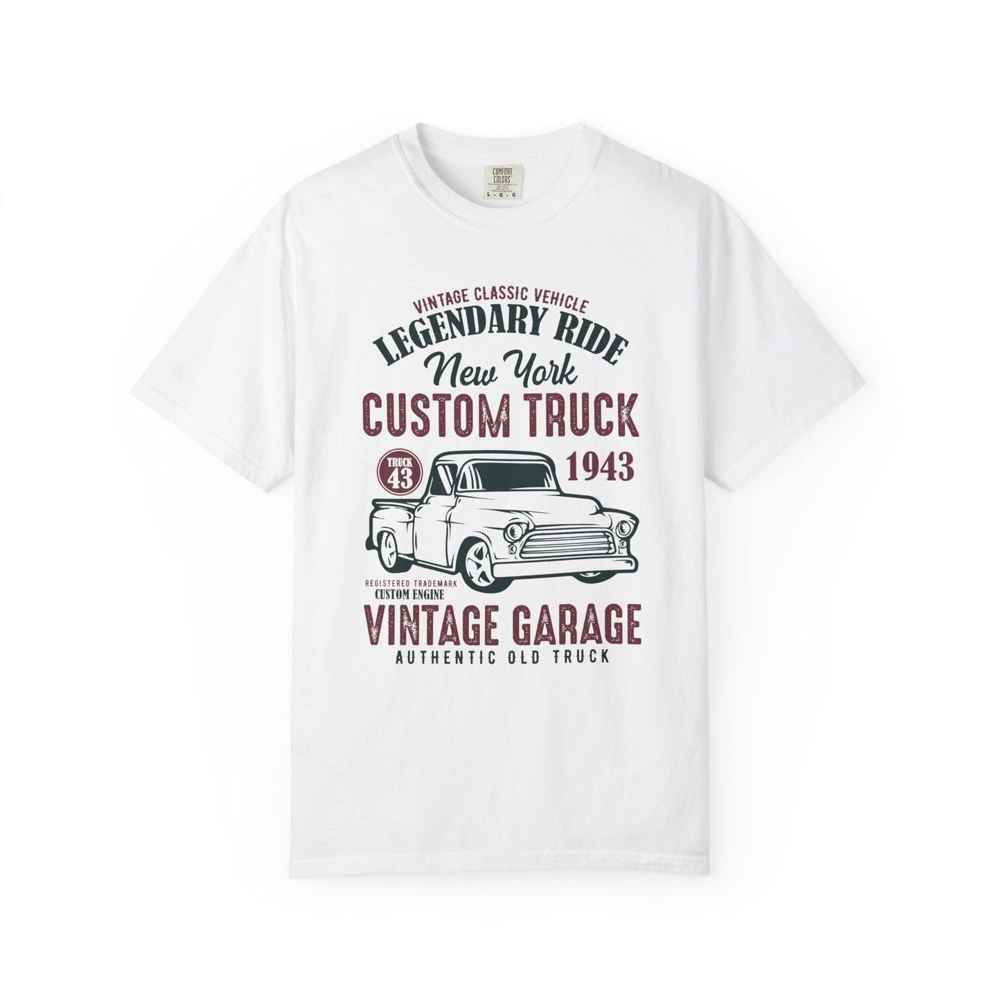 Vintage Truck T-Shirt, Custom Garage Tee, Classic Vehicle Shirt, Unisex Gift, Auto Enthusiast Apparel, Retro Design Apparel