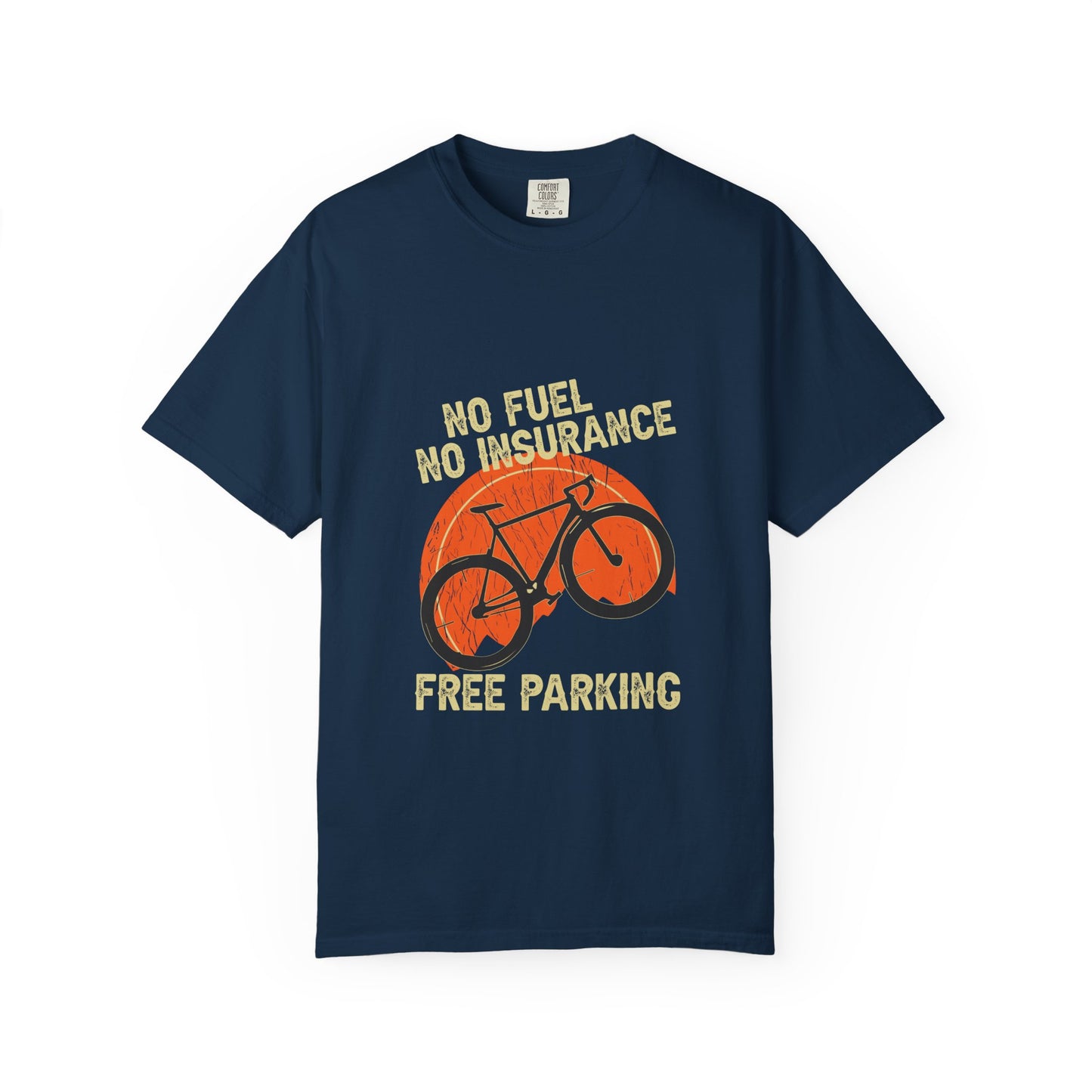Bike Lover's Tee - Unisex Garment-Dyed T-shirt, Cycling Gift, Eco-Friendly Apparel, Casual Wear, Summer Fashion, Bike Enthusiast