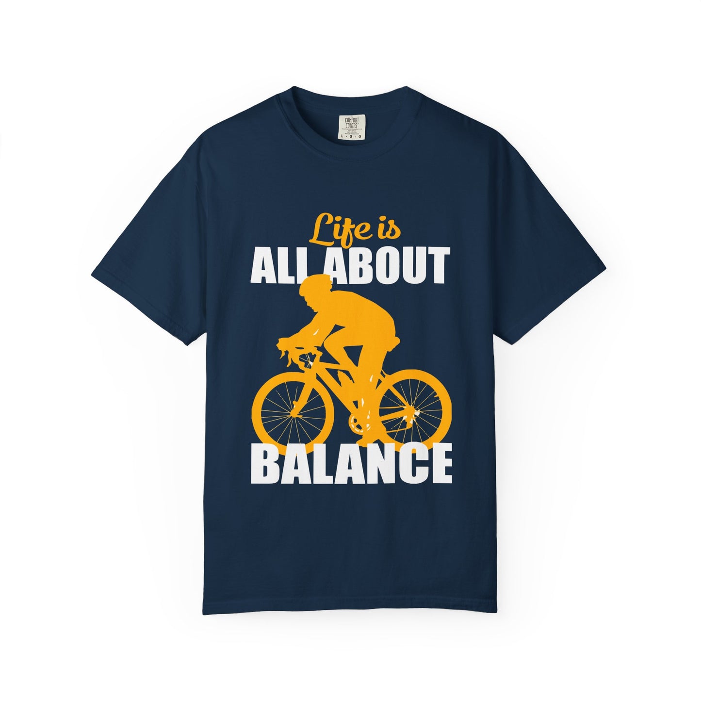 Unisex Bike Lover's T-Shirt | Life is All About Balance | Gift for Cyclists, Casual Wear, Sports Apparel, Cycling Enthusiasts, [...]