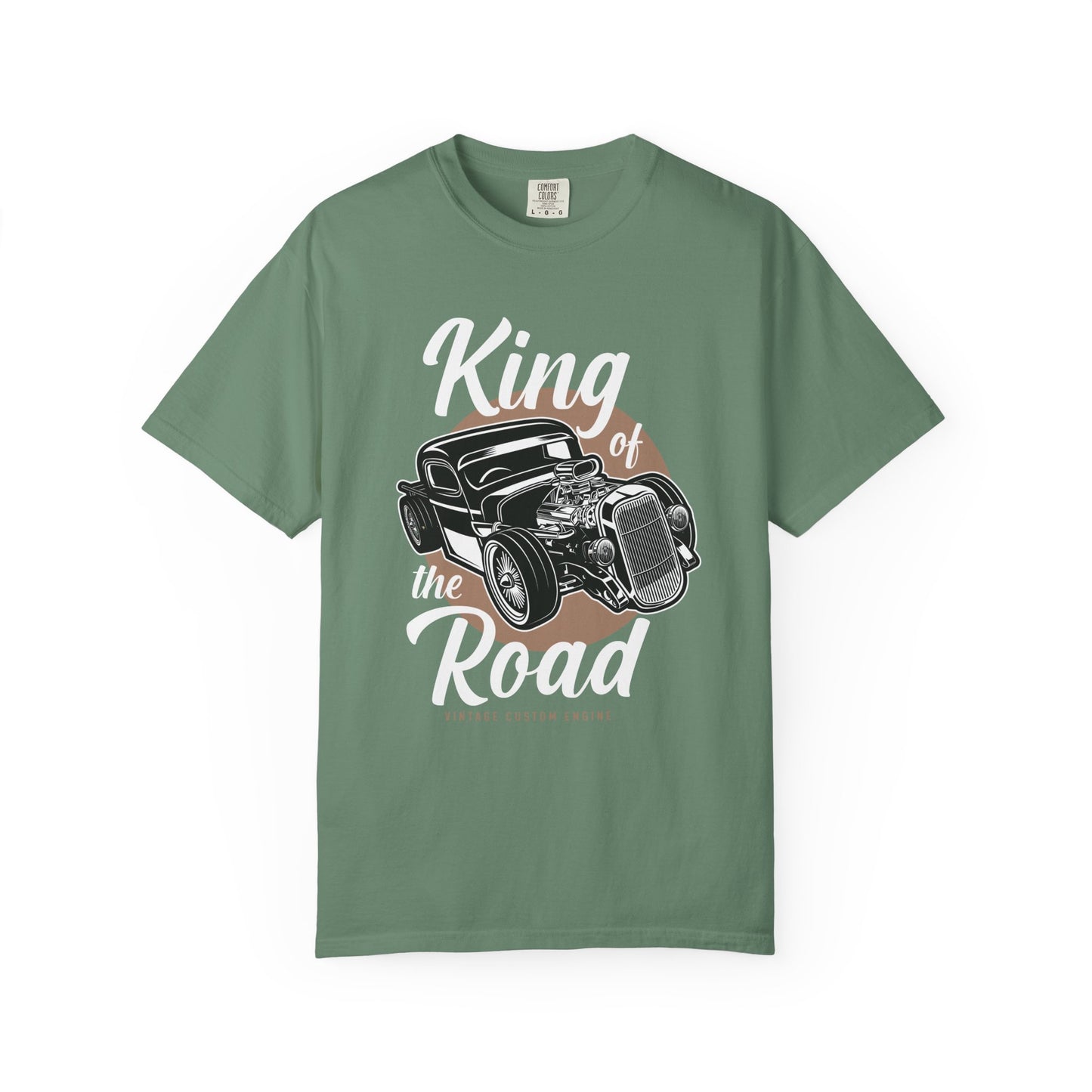 Vintage Car Graphic T-Shirt, King of the Road Tee, Unisex Shirt, Perfect for Car Lovers, Gift for Him, Automotive Apparel, Retro Style Tee