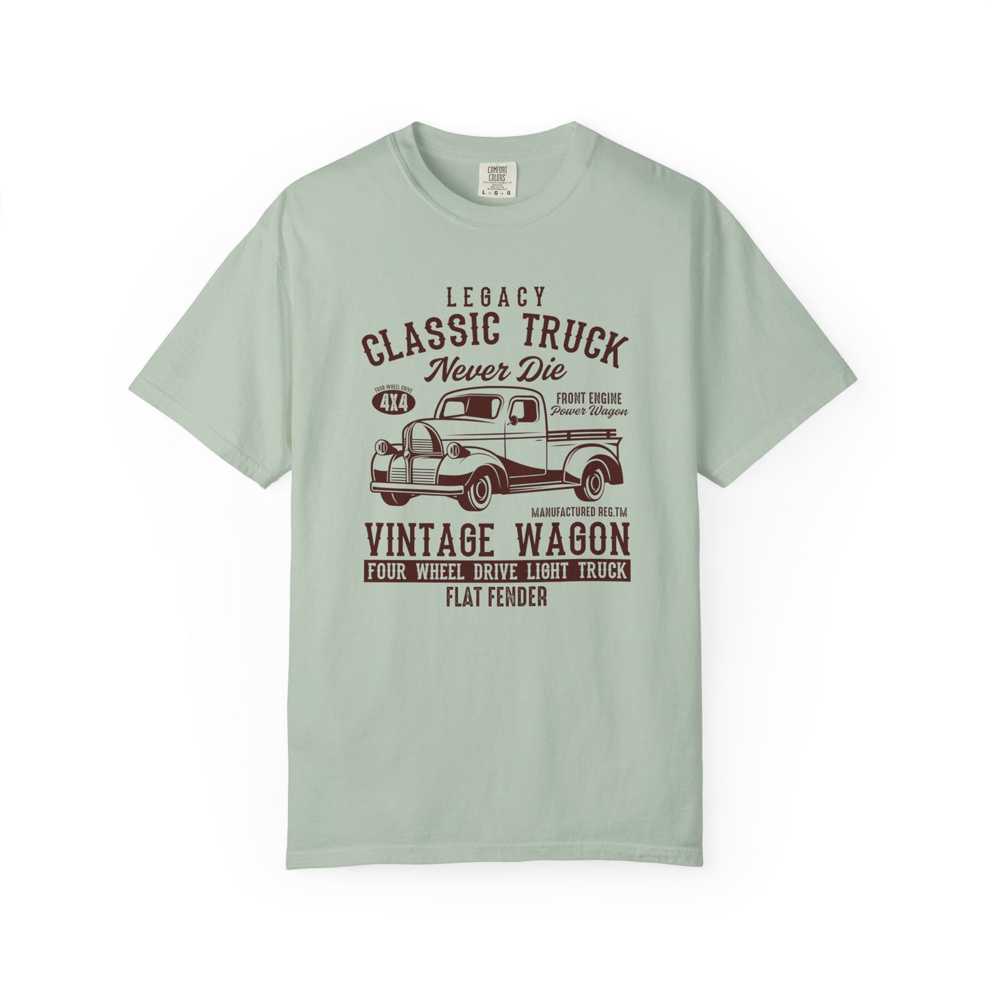 Vintage Truck T-Shirt - Classic Car Lovers Gift, Unisex Retro Tee, 4WD Enthusiast Apparel, Perfect for Father's Day, Car Show.