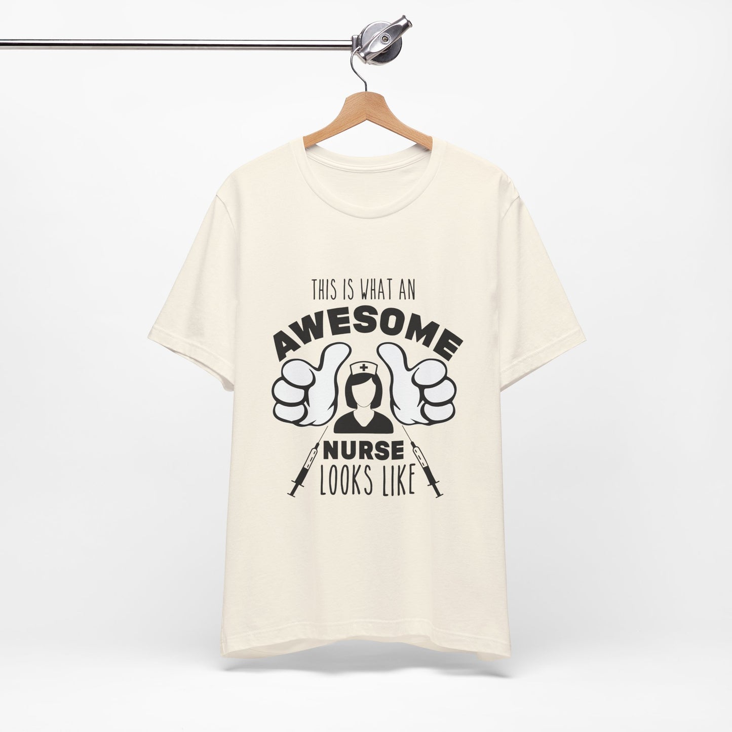 Nurse Appreciation T‑Shirt — “This Is What An Awesome Nurse Looks Like” Graphic Tee