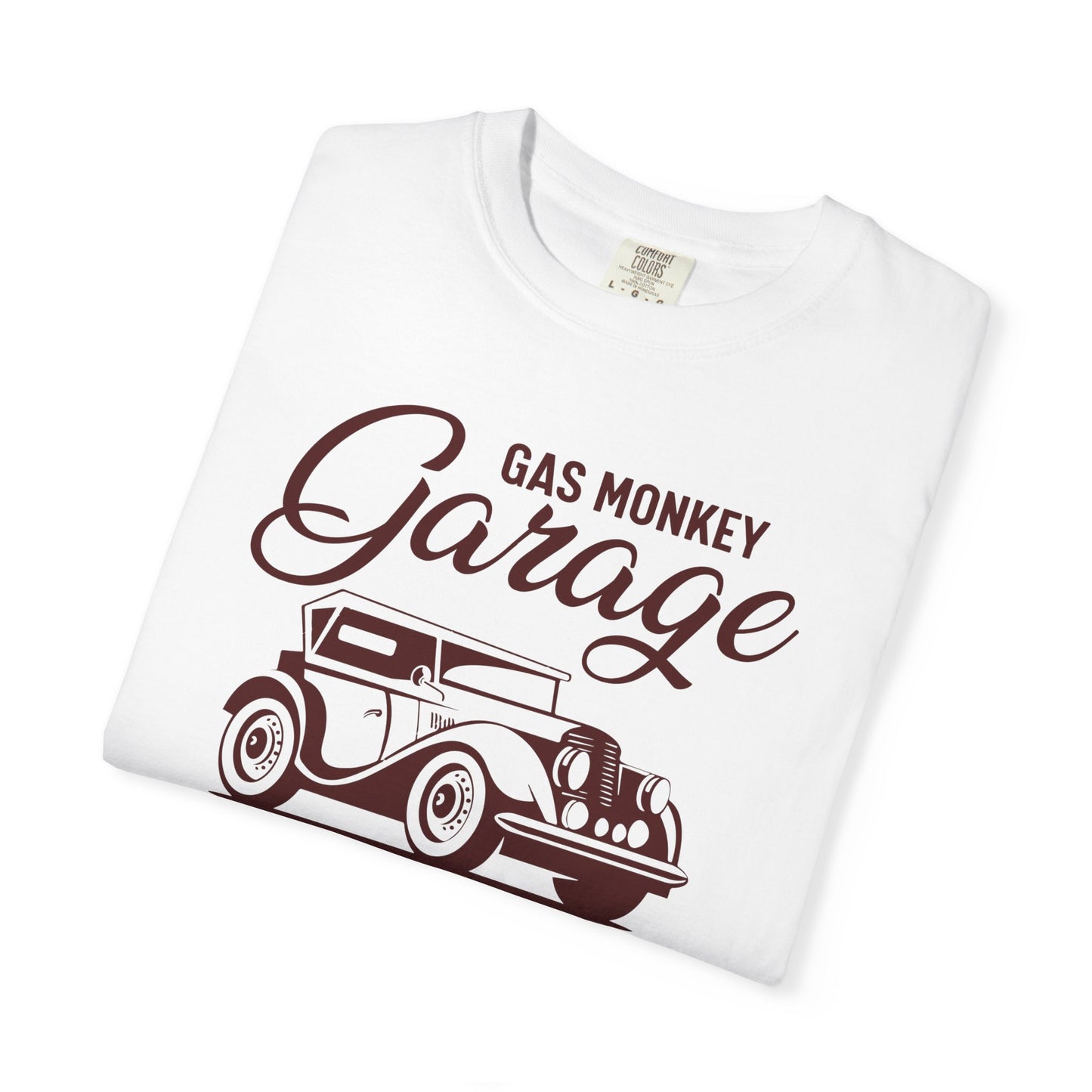 Gas Monkey Garage T-Shirt, Vintage Car Tee, Dallas Texas Shirt, Unisex Casual Wear, Go Big or Home Apparel