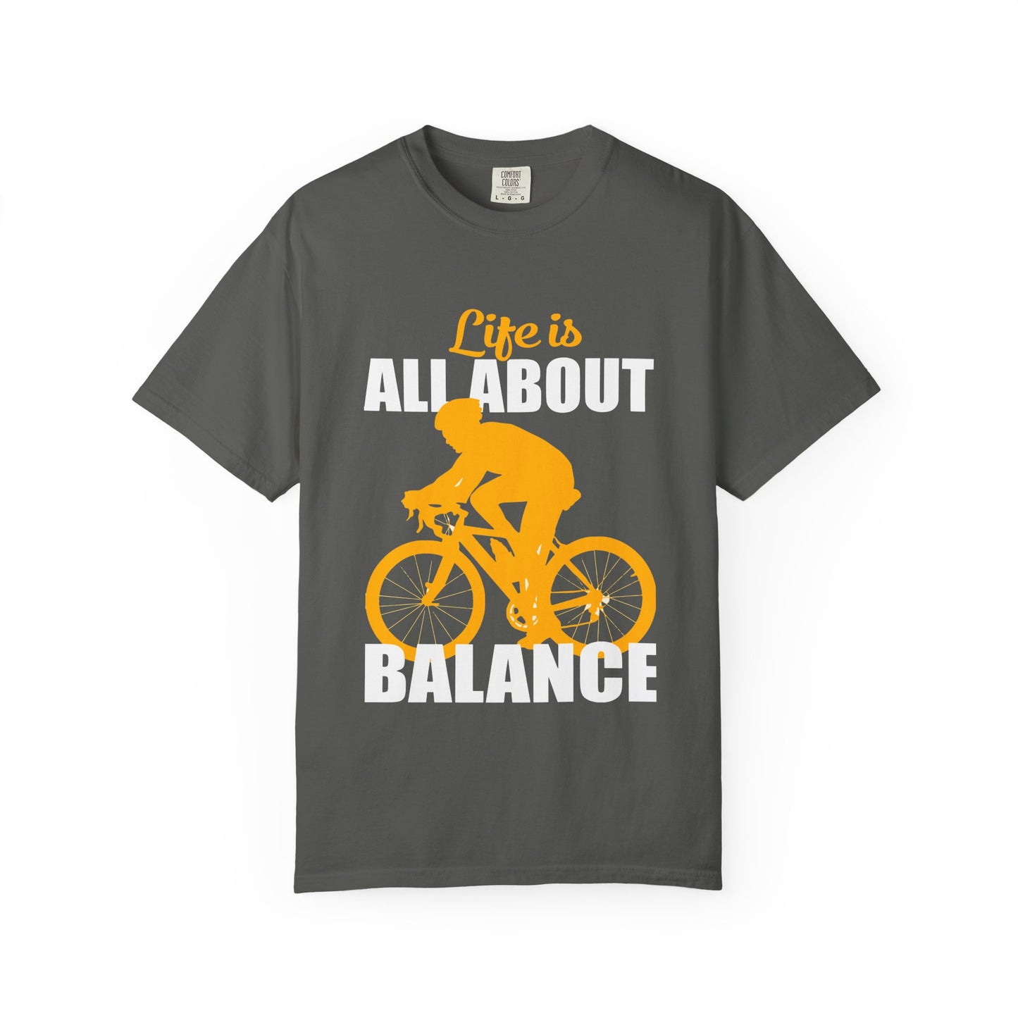 Unisex Bike Lover's T-Shirt | Life is All About Balance | Gift for Cyclists, Casual Wear, Sports Apparel, Cycling Enthusiasts, [...]