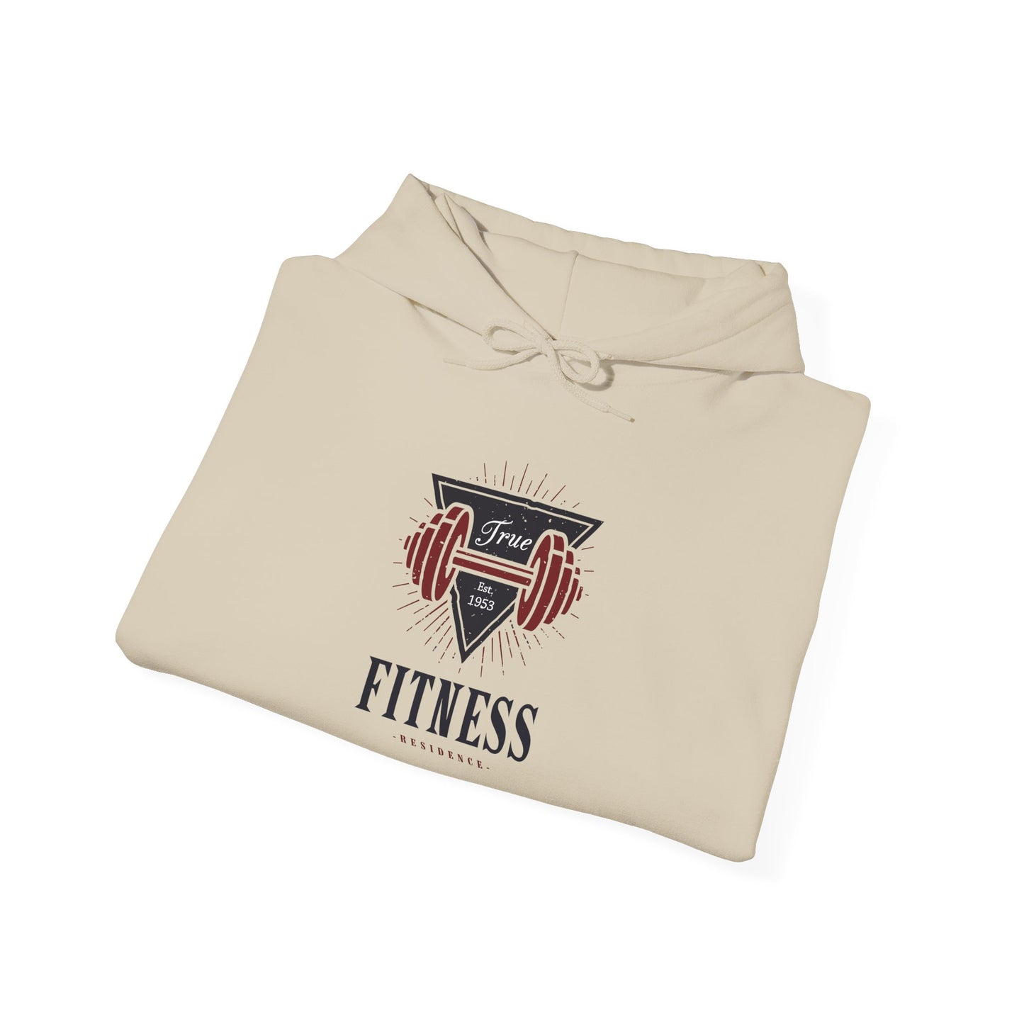Vintage Fitness Heritage Hoodie - True Fitness Residence, Est 1953