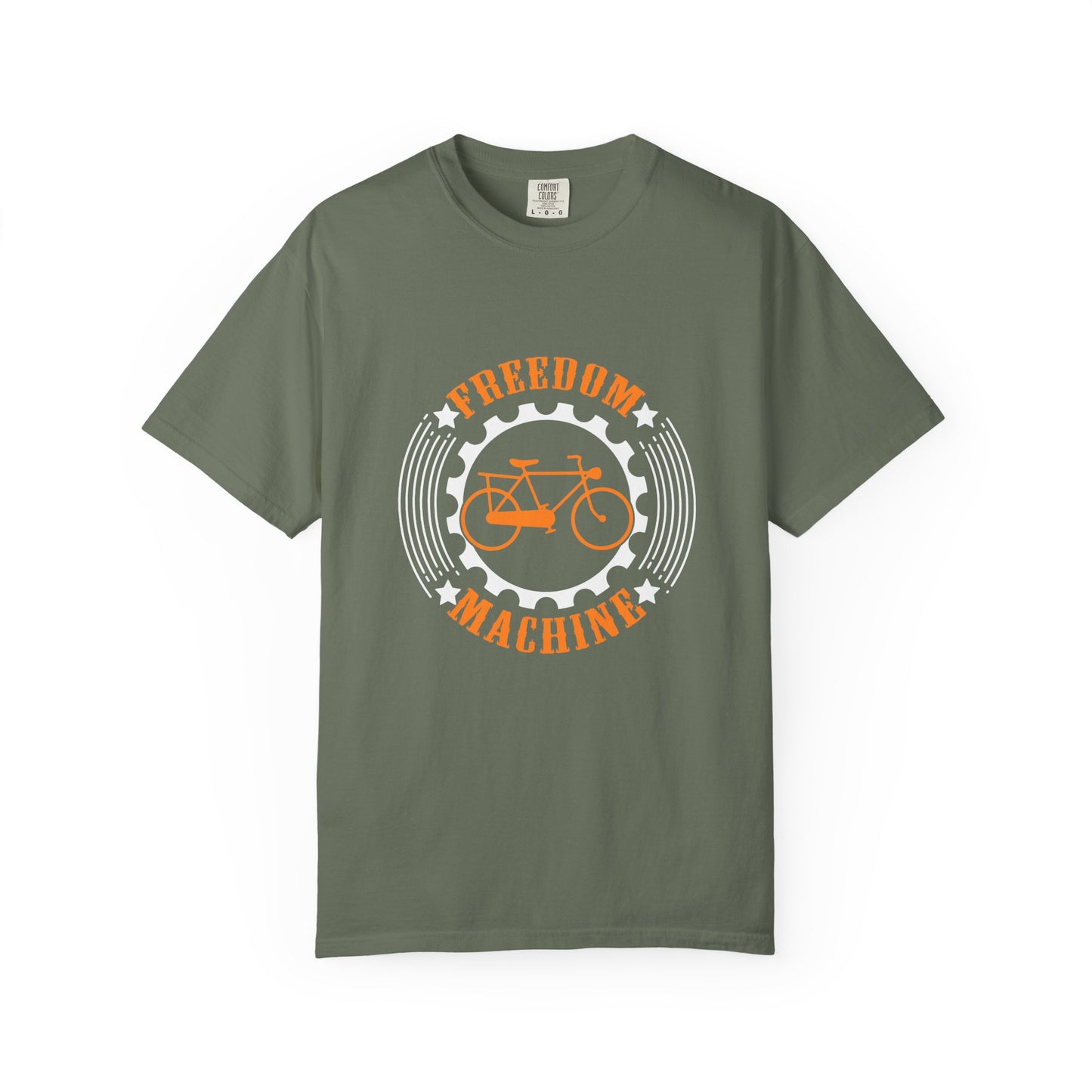 Freedom Machine T-Shirt, Unisex Cycling Shirt, Vintage Bike Tee, Casual Everyday Wear, Gift for Bikers, Outdoor Enthusiasts