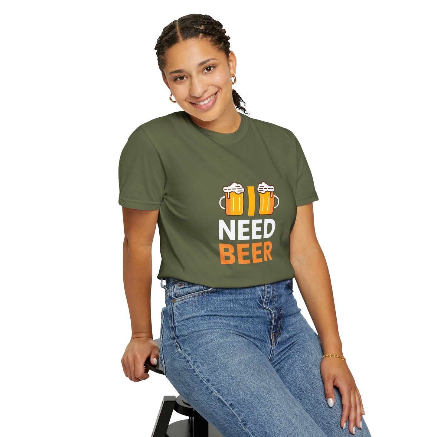 I NEED BEER T-Shirt – Bold & Funny Beer Lover Tee